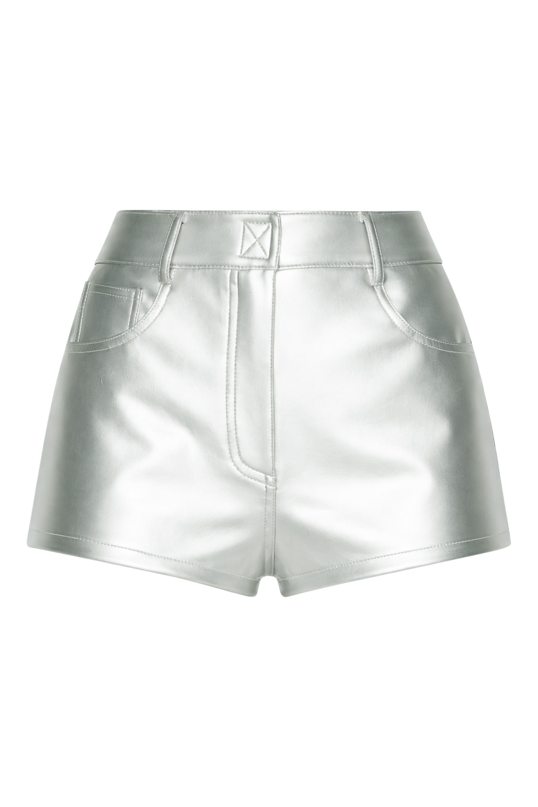 High-Waist Jean Shorts