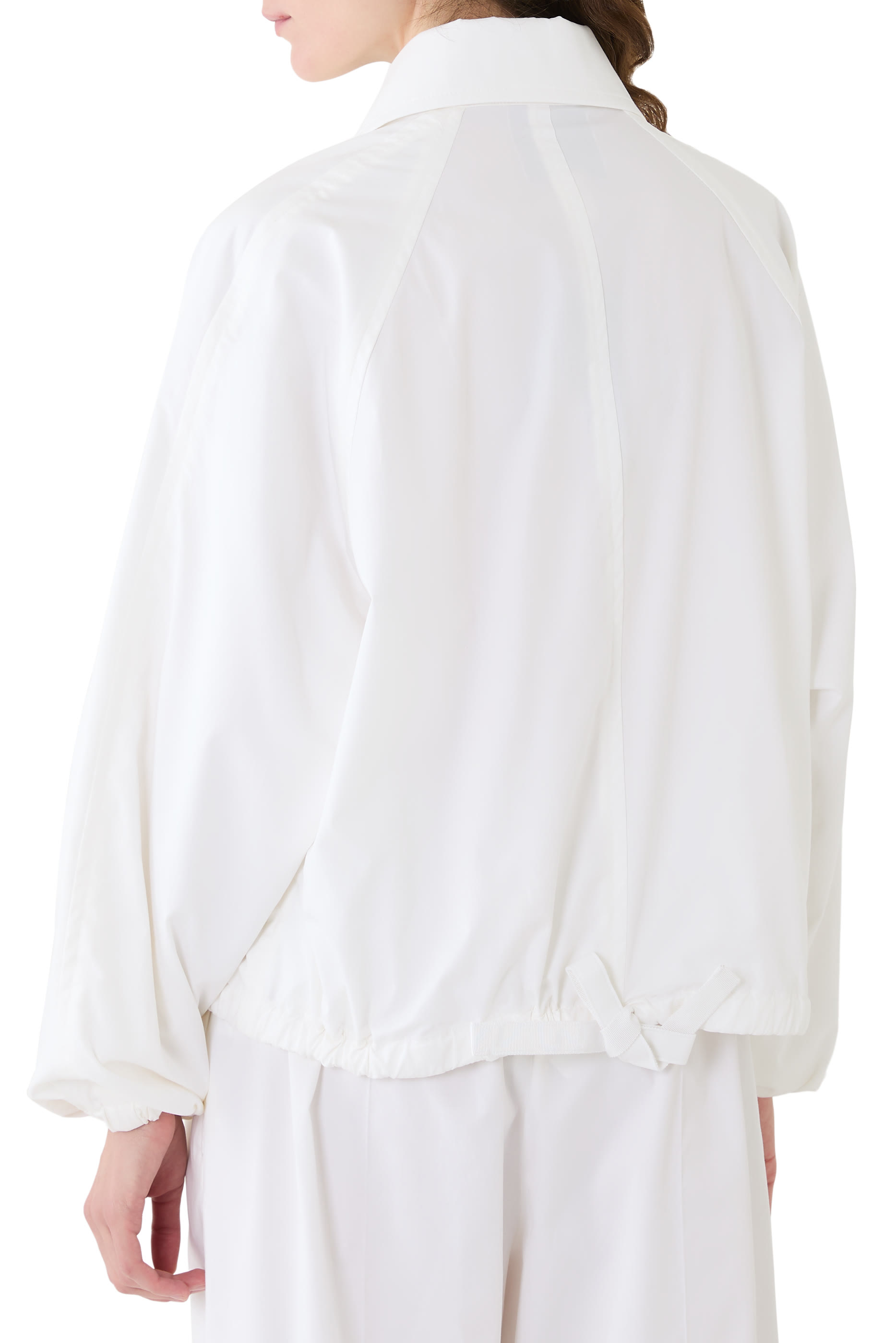  Organic Cotton Zippered Jacket 