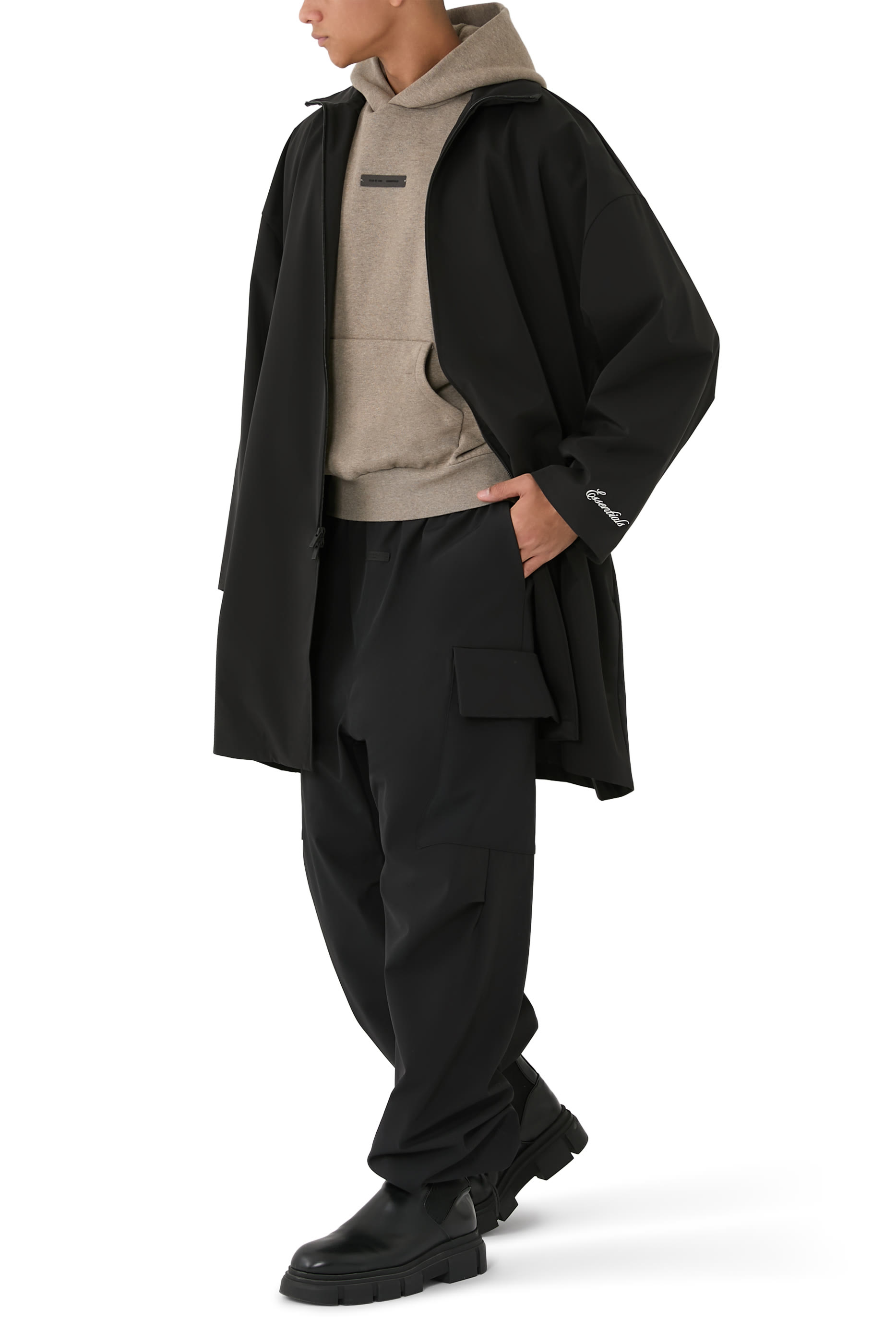 Sporty High Neck Jacket 