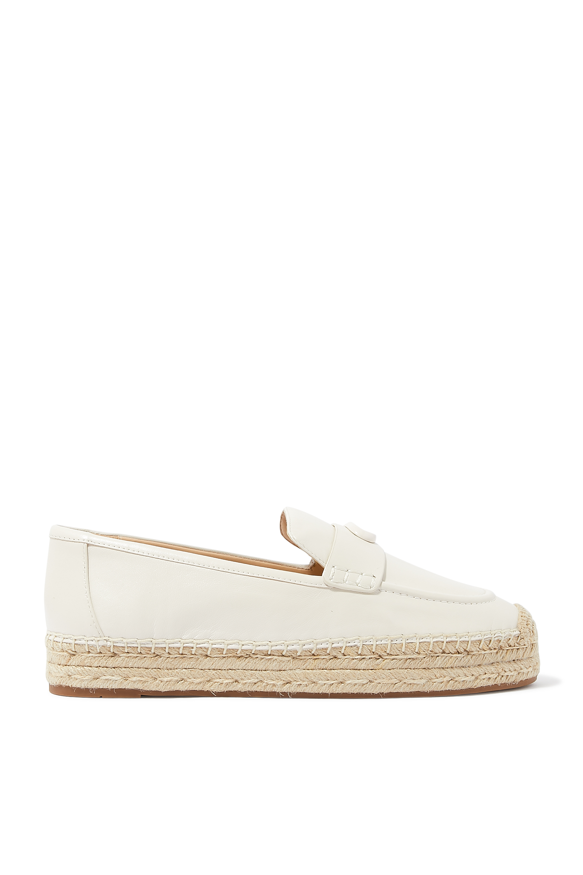 Camilla Leather Espadrilles