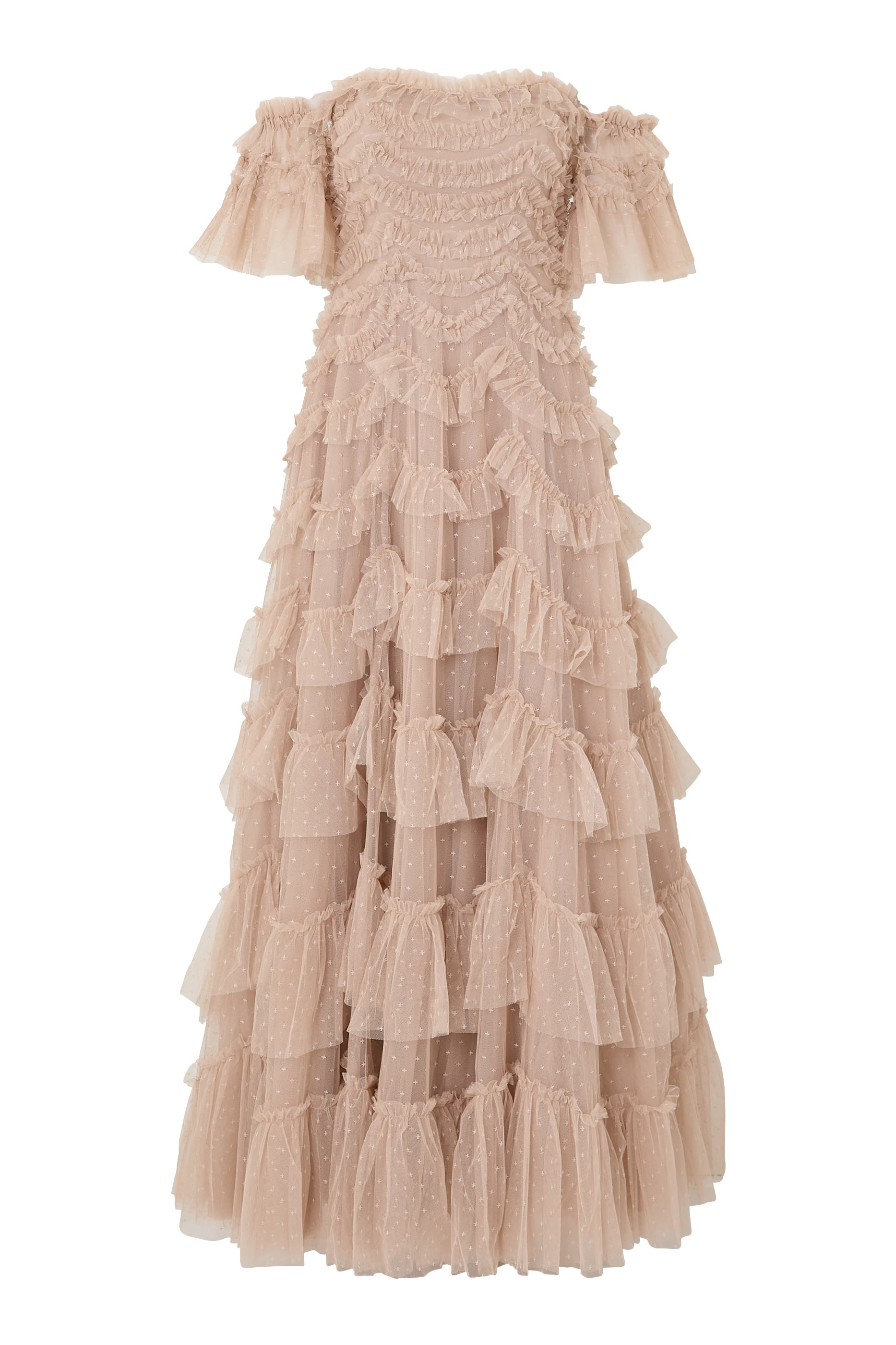 Aviana Off-Shoulder Gown