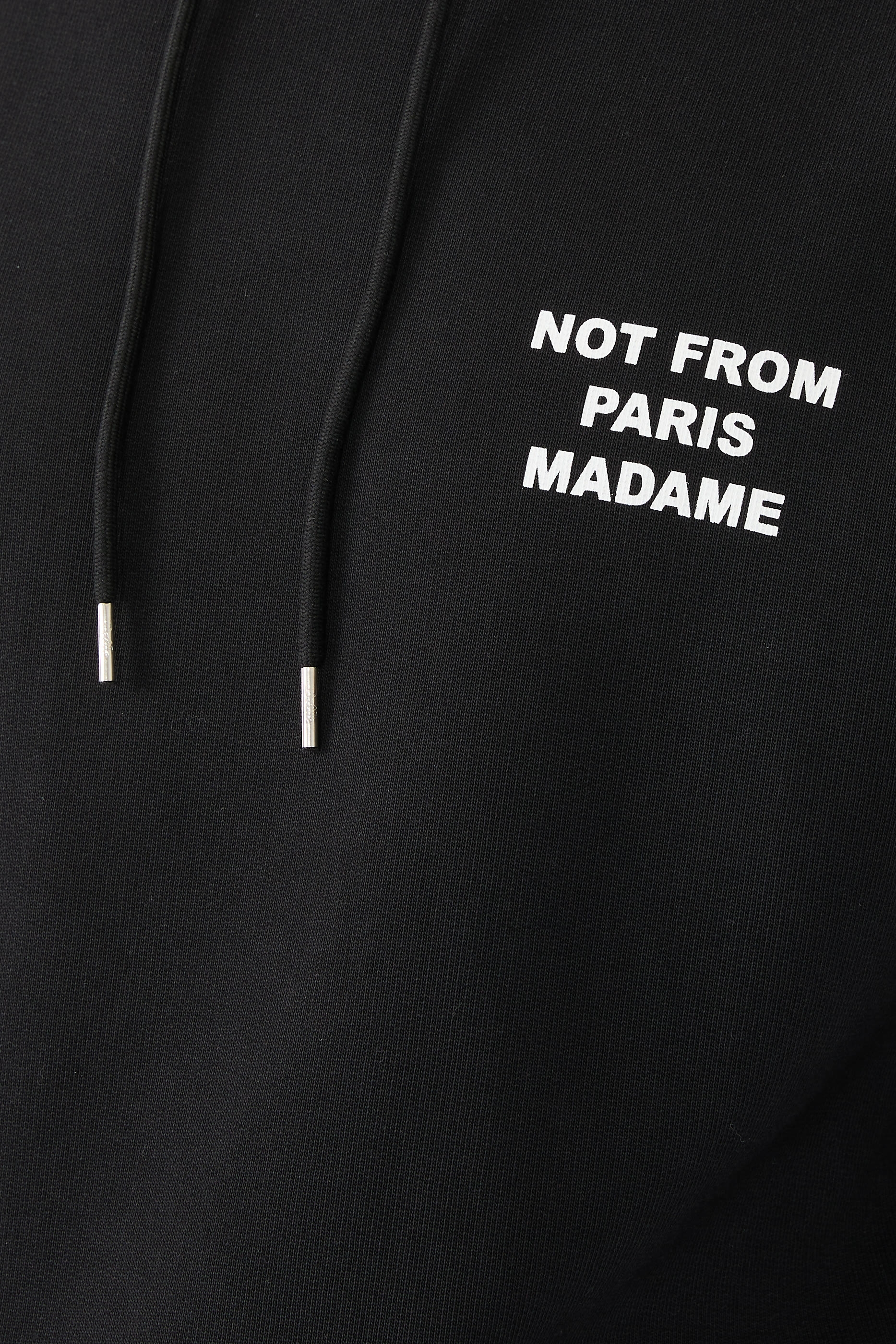 Cotton Slogan Hoodie