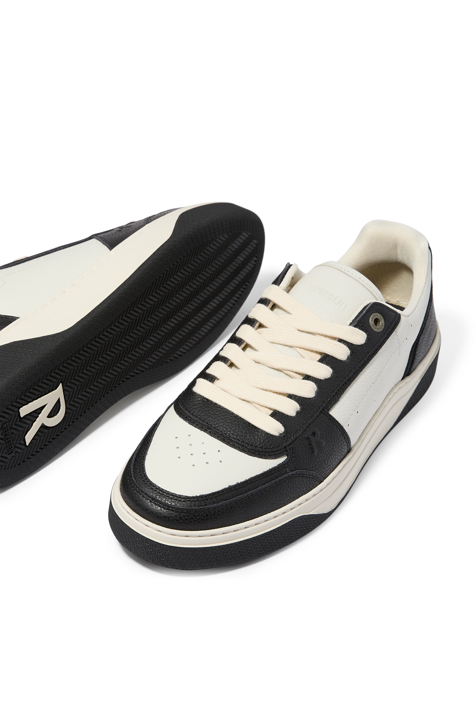  Initial Leather Sneakers