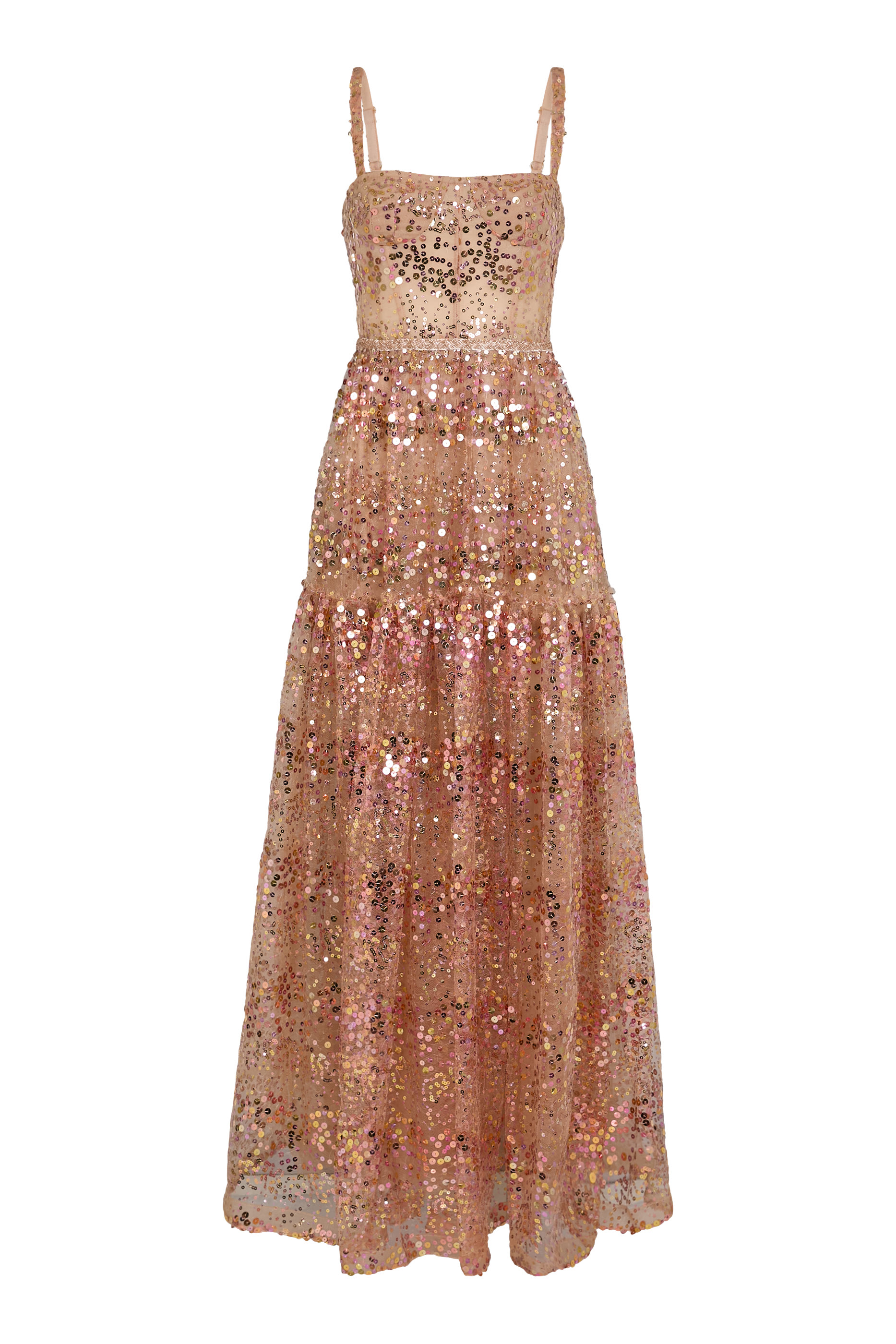 Midnight Sequinned Gown