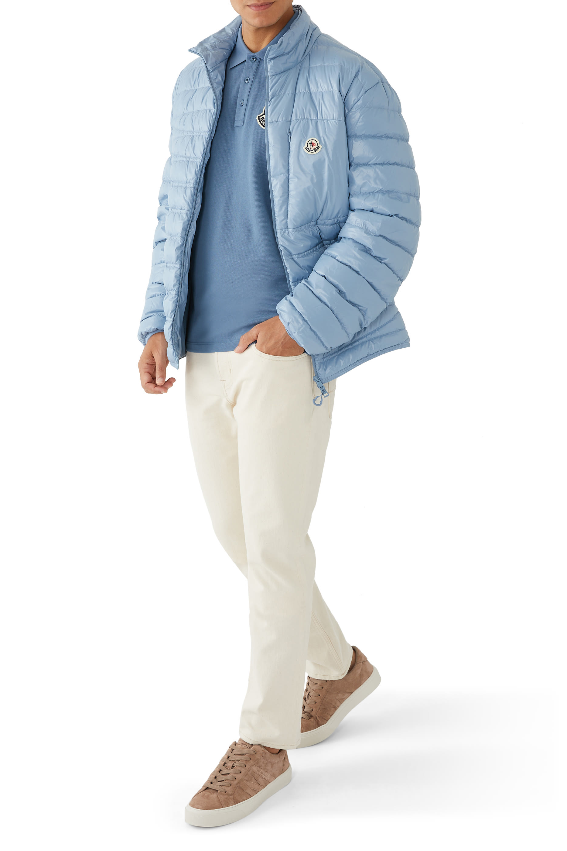 Logo-Appliqu&eacute;d Pique Cotton Polo Shirt