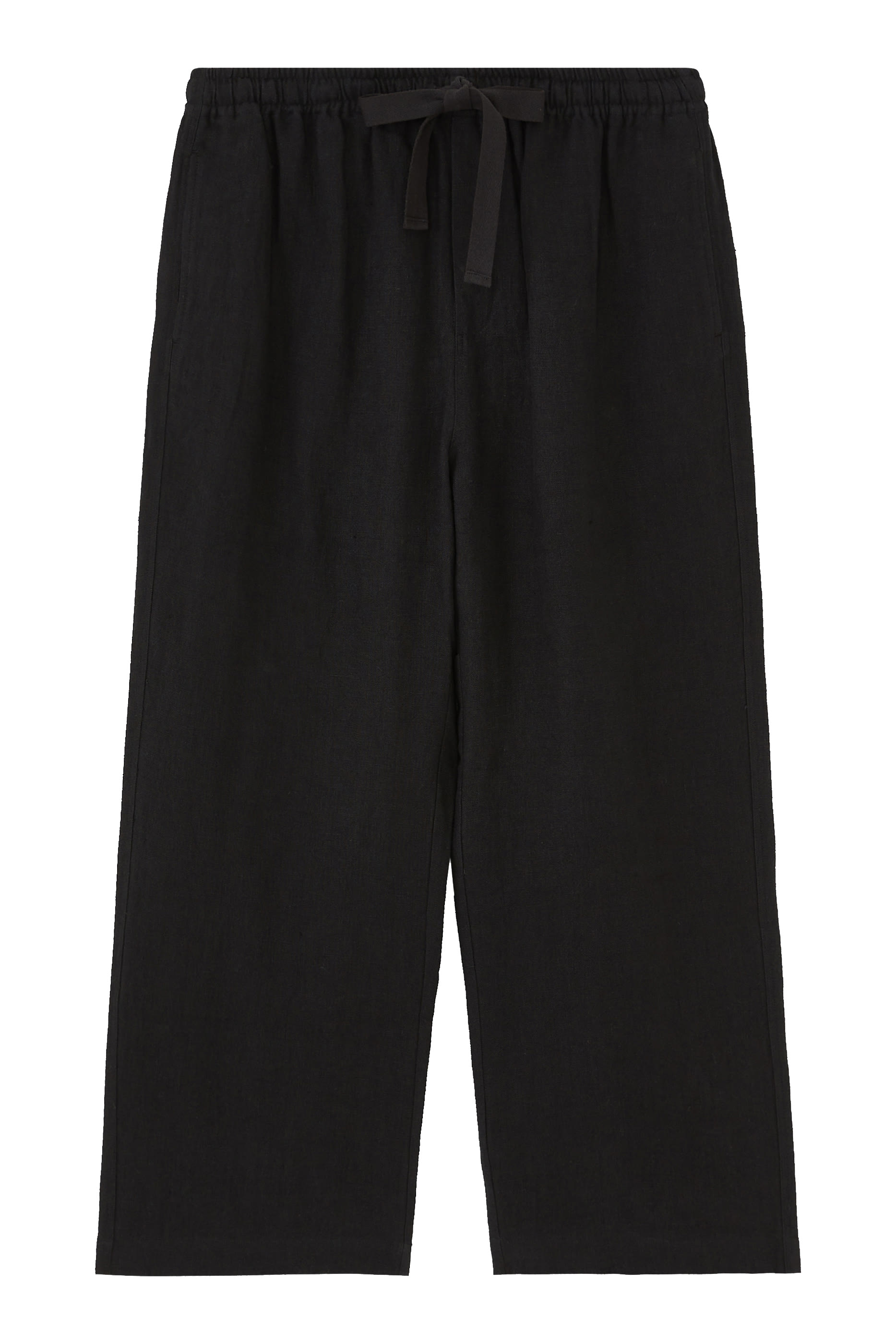 Wide Leg Linen Trousers