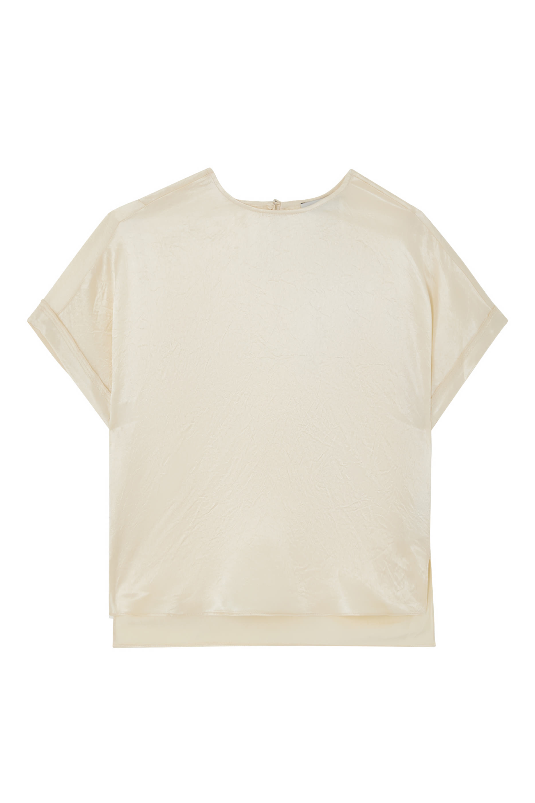 Addison Short Sleeves Crinkled Shirt