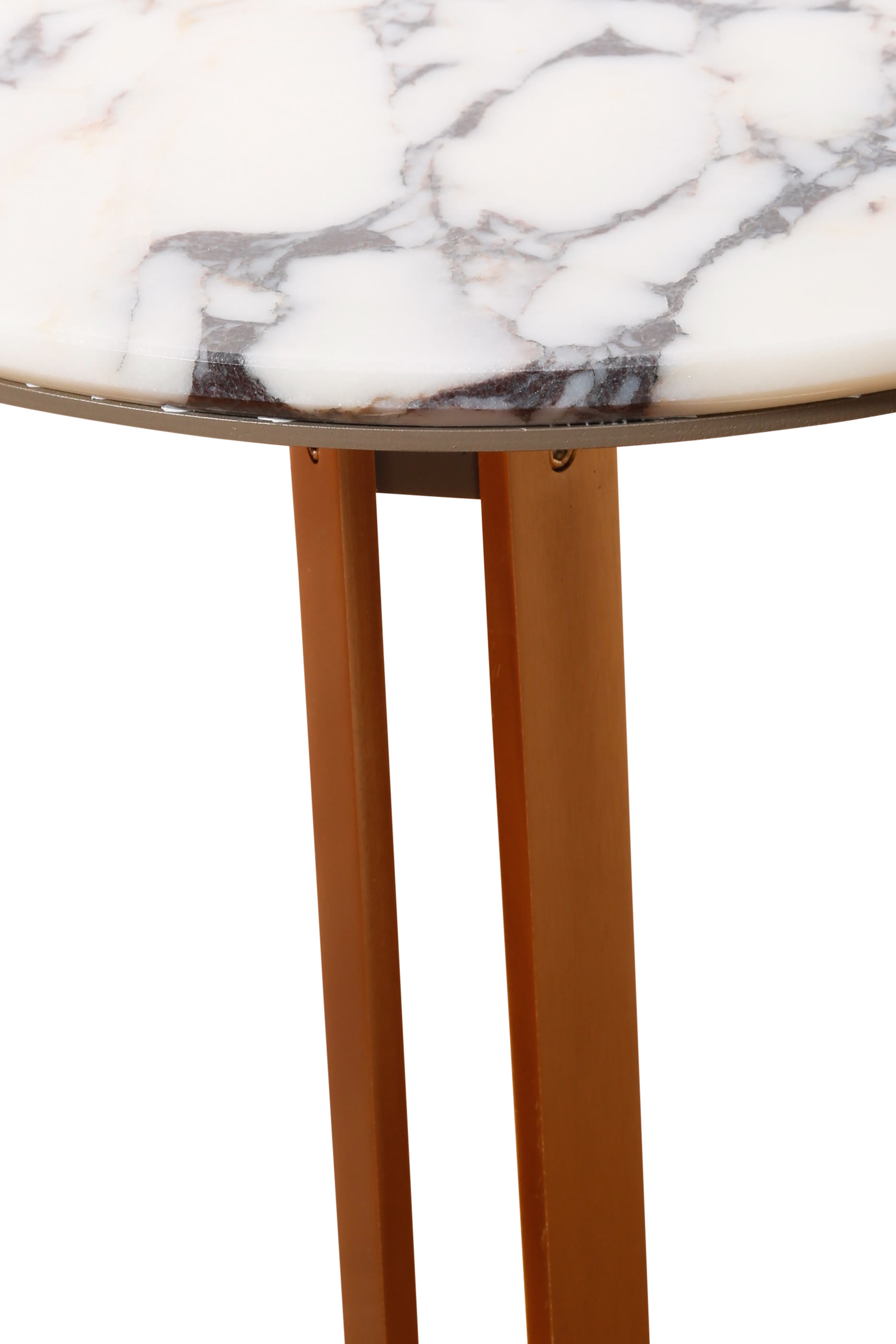Marble Round Low Table