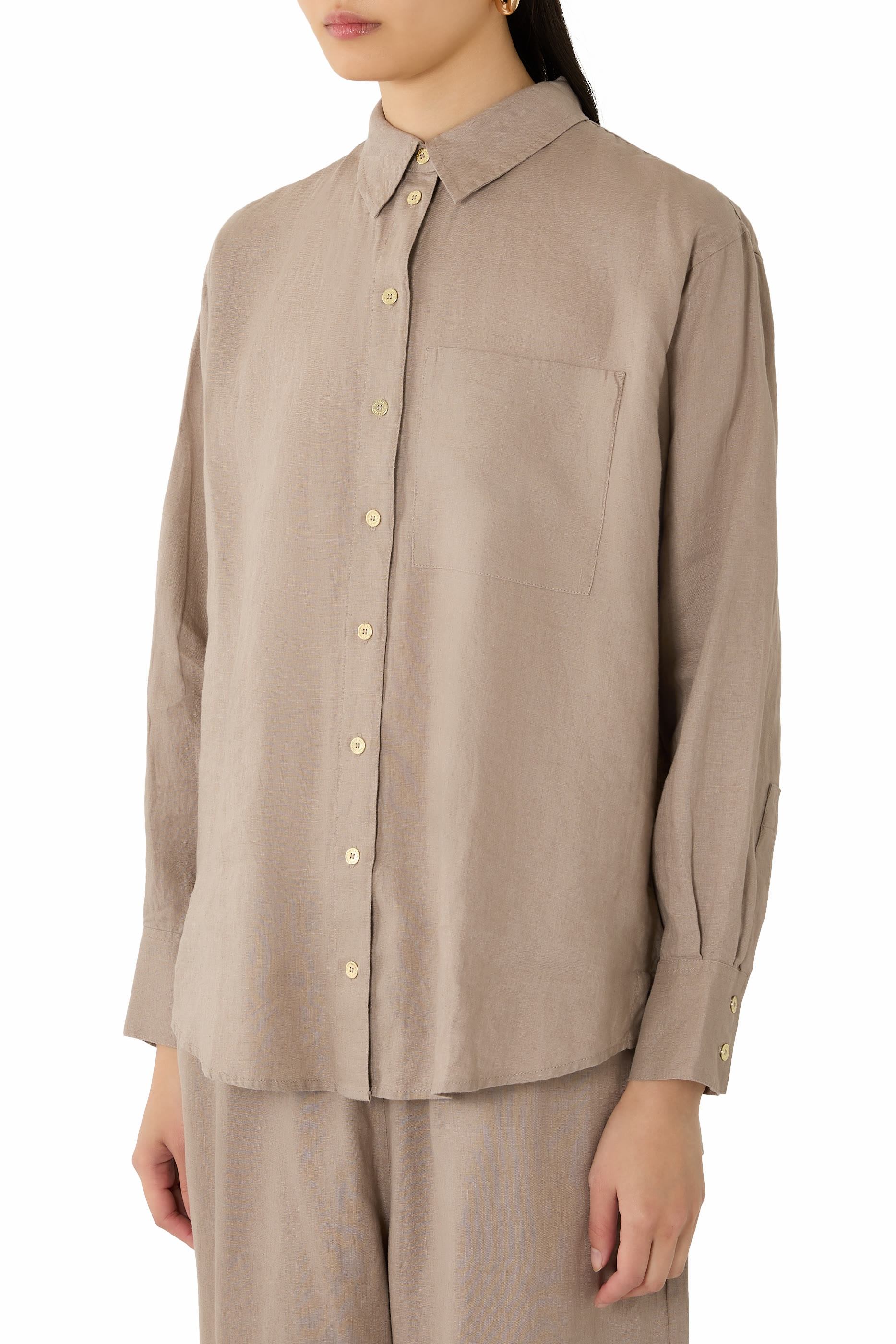 Zakynthos Linen Beach Shirt