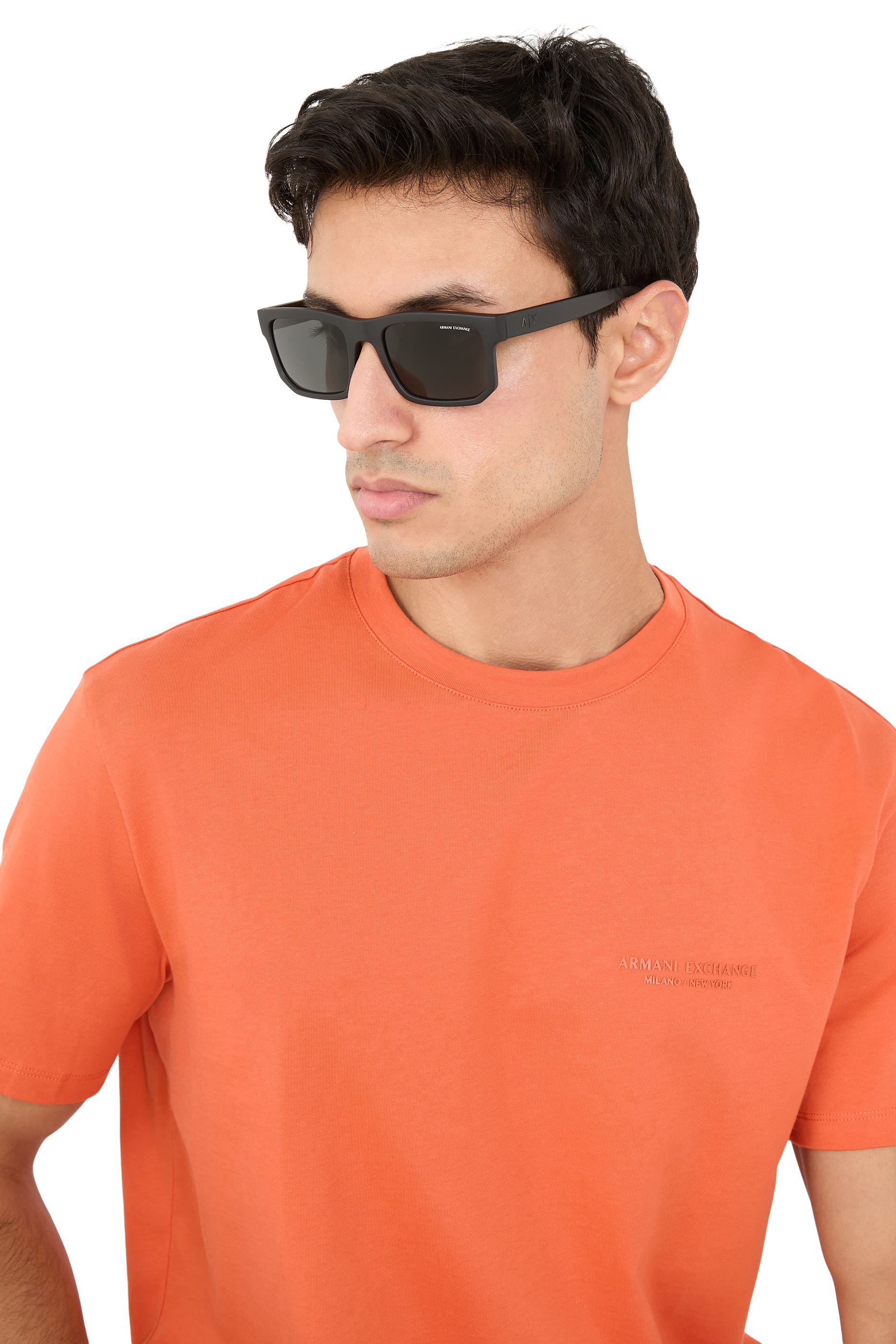 Offset Logo D-Frame Sunglasses