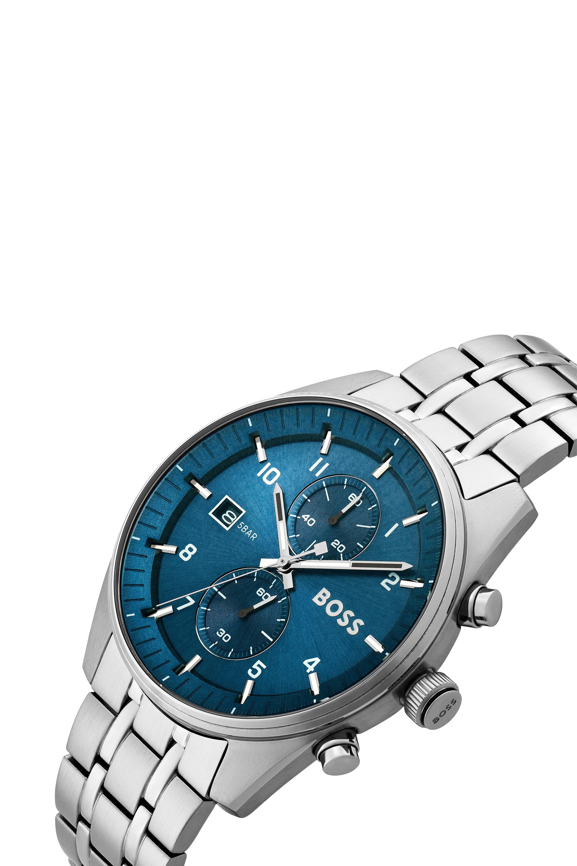 Steel Bracelet Chronograph Watch