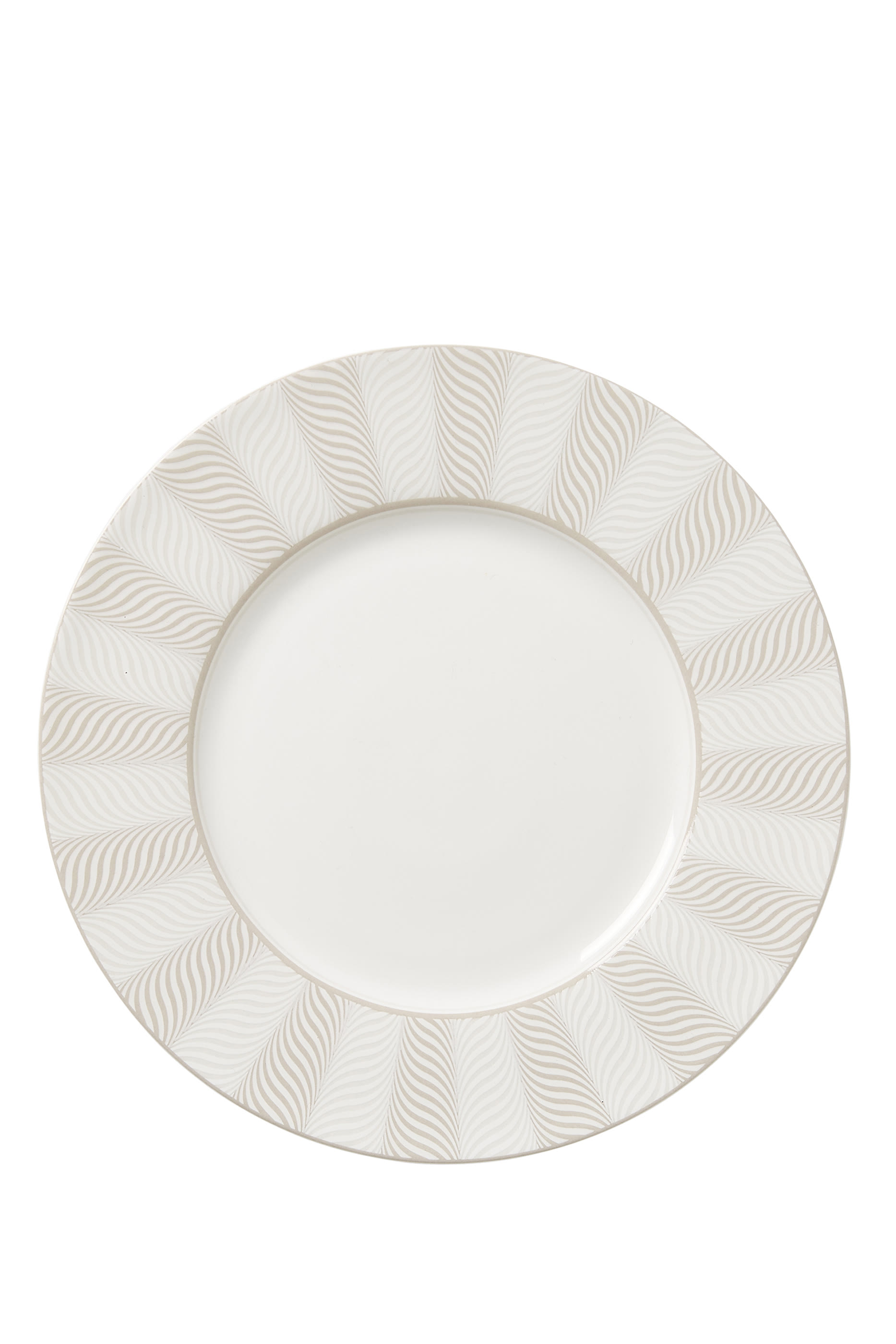 Bakewell Taupe Classic Plate