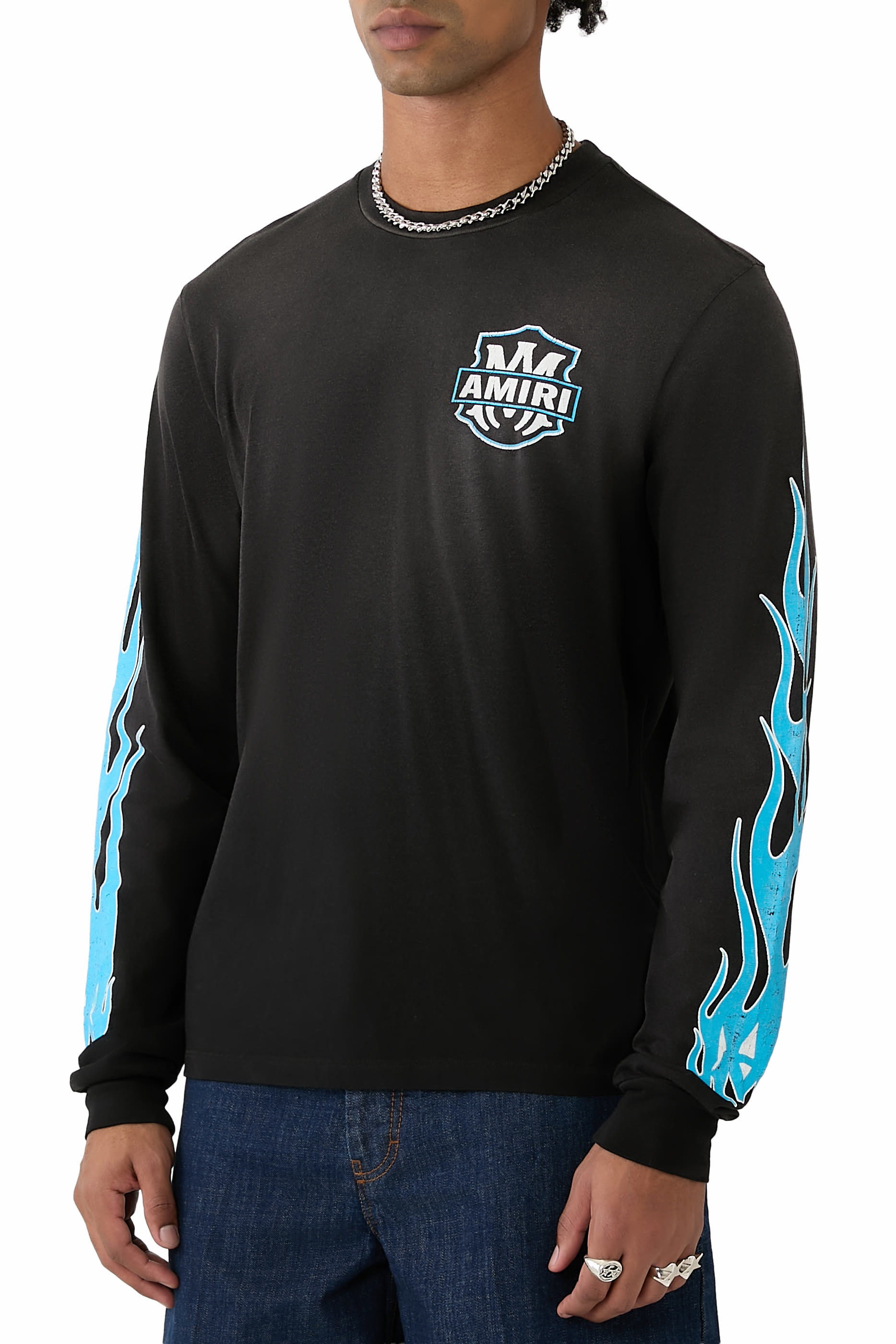 Eagle Flames Graphic T-Shirt