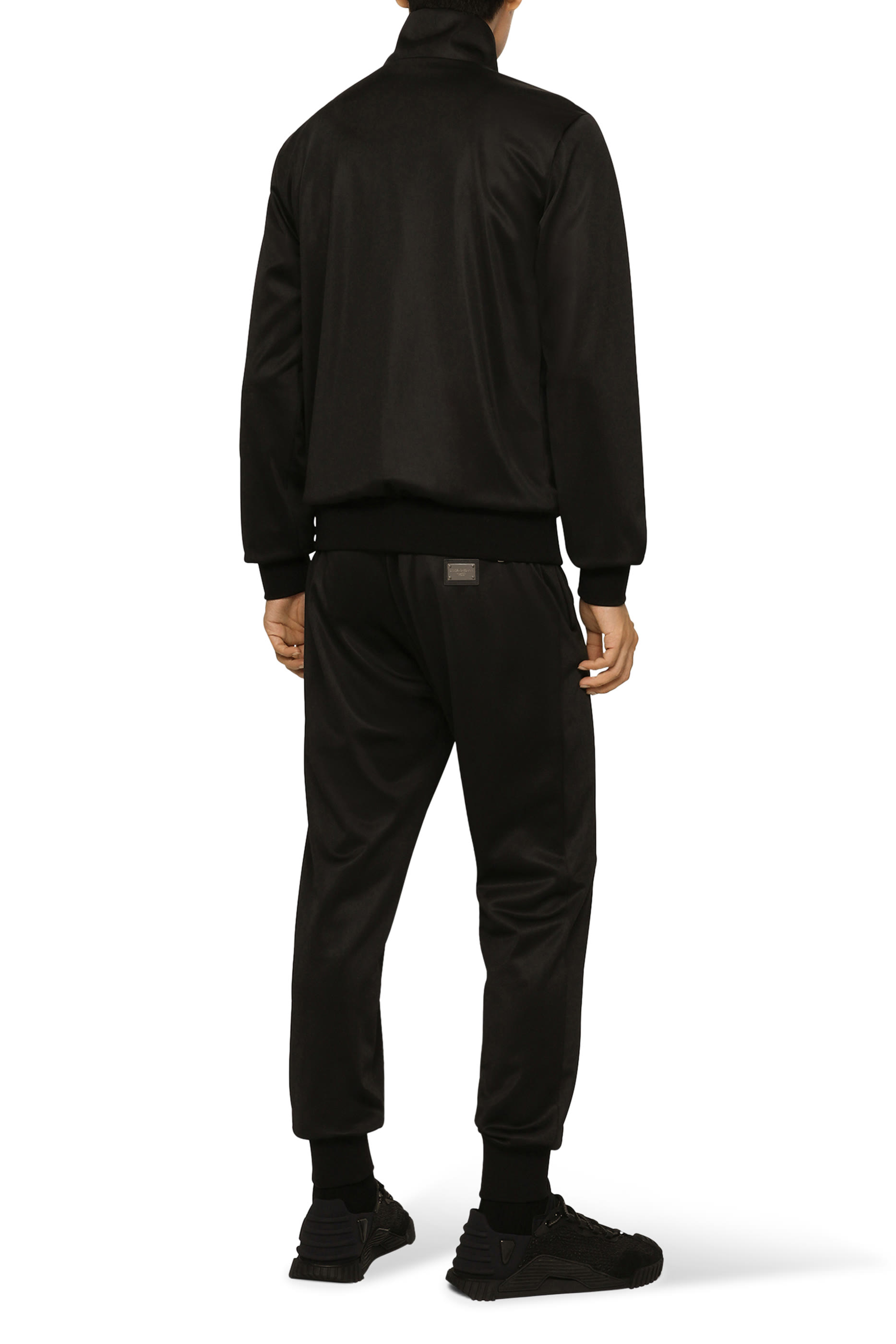 Logo Technical Jersey Sweatshirt