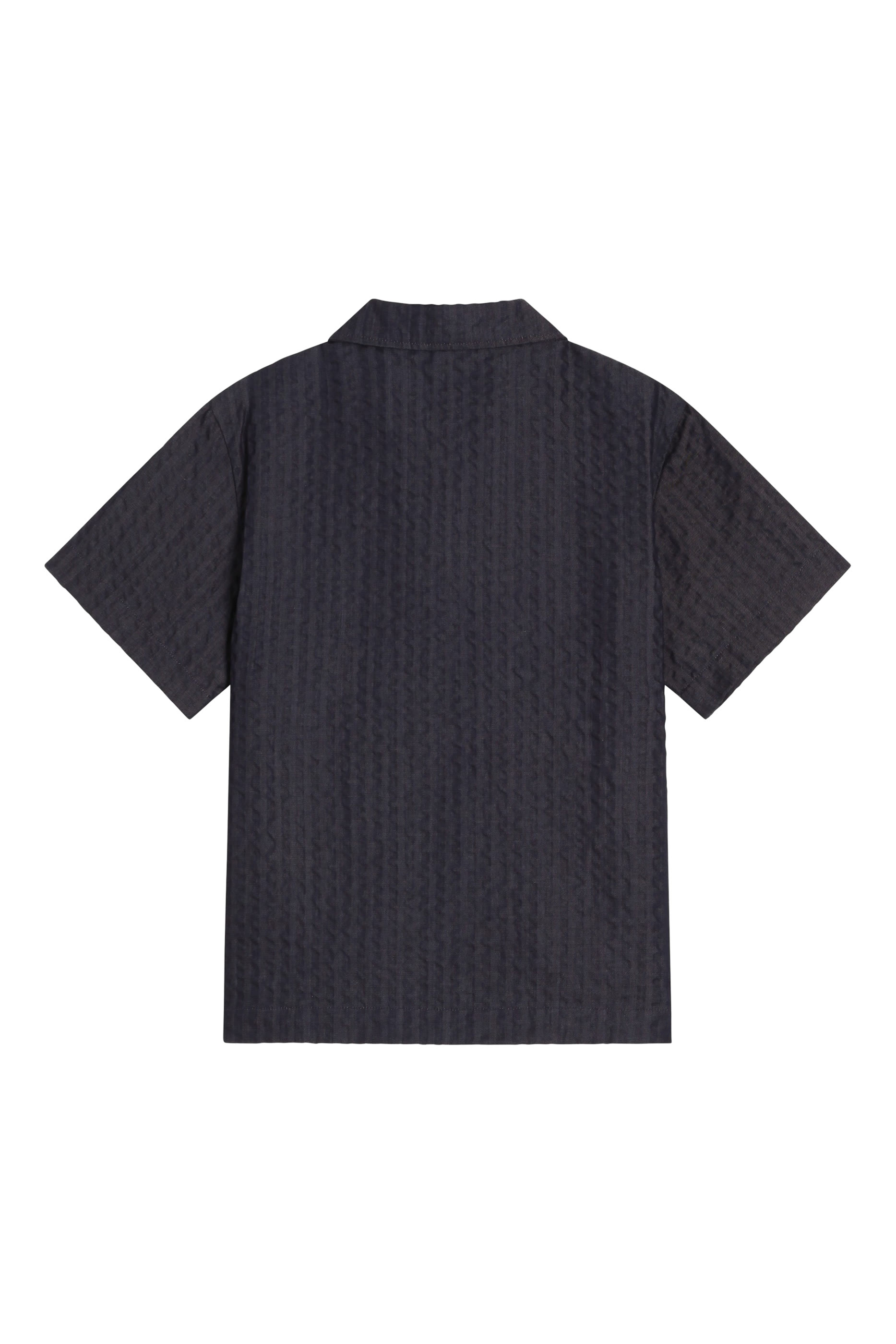 Kids DG Logo Patch Denim Shirt