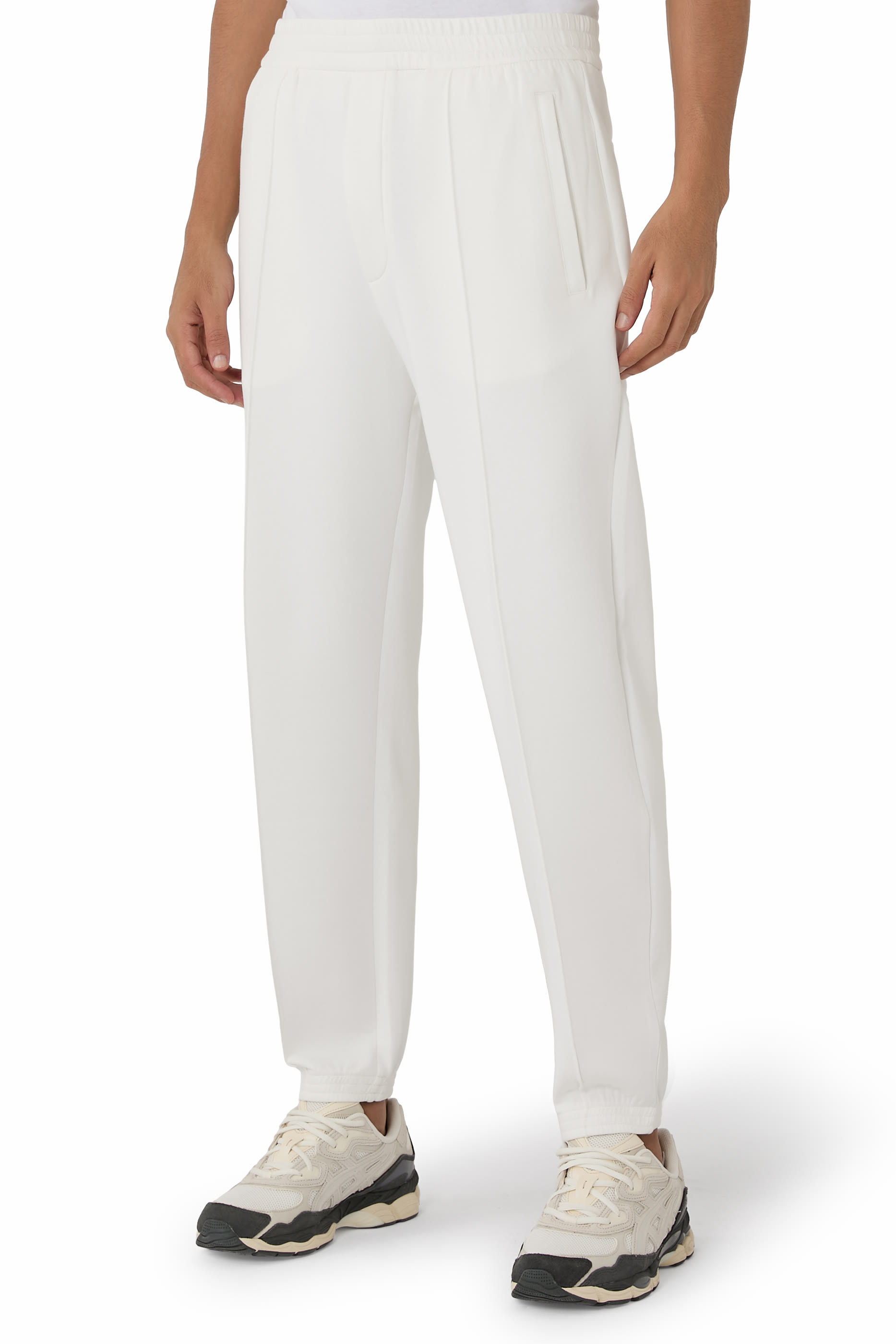 Travel Essentials Virgin-Wool Flannel Joggers