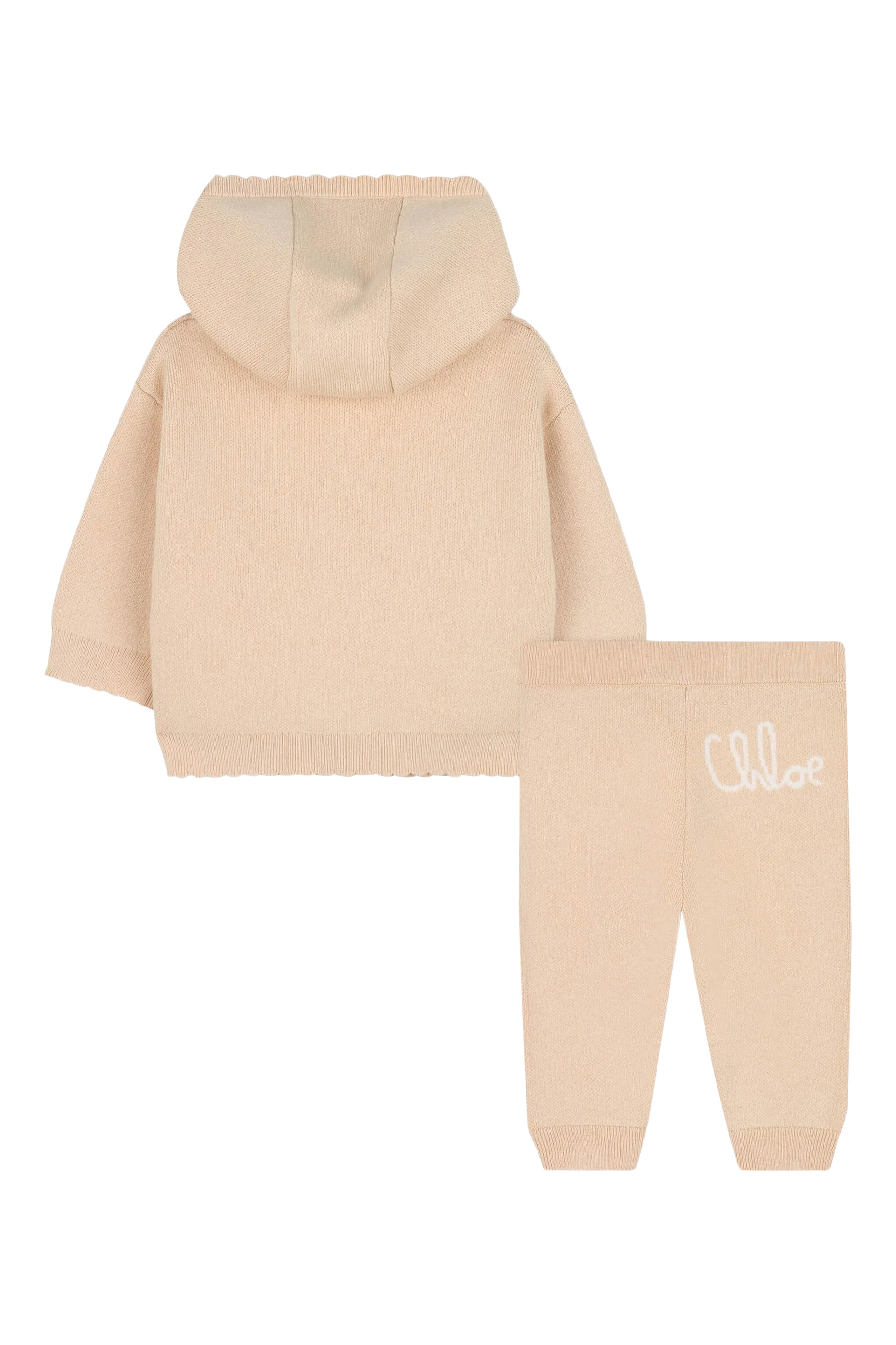 Kids Logo Hooded Zip-Up Tracksuit
