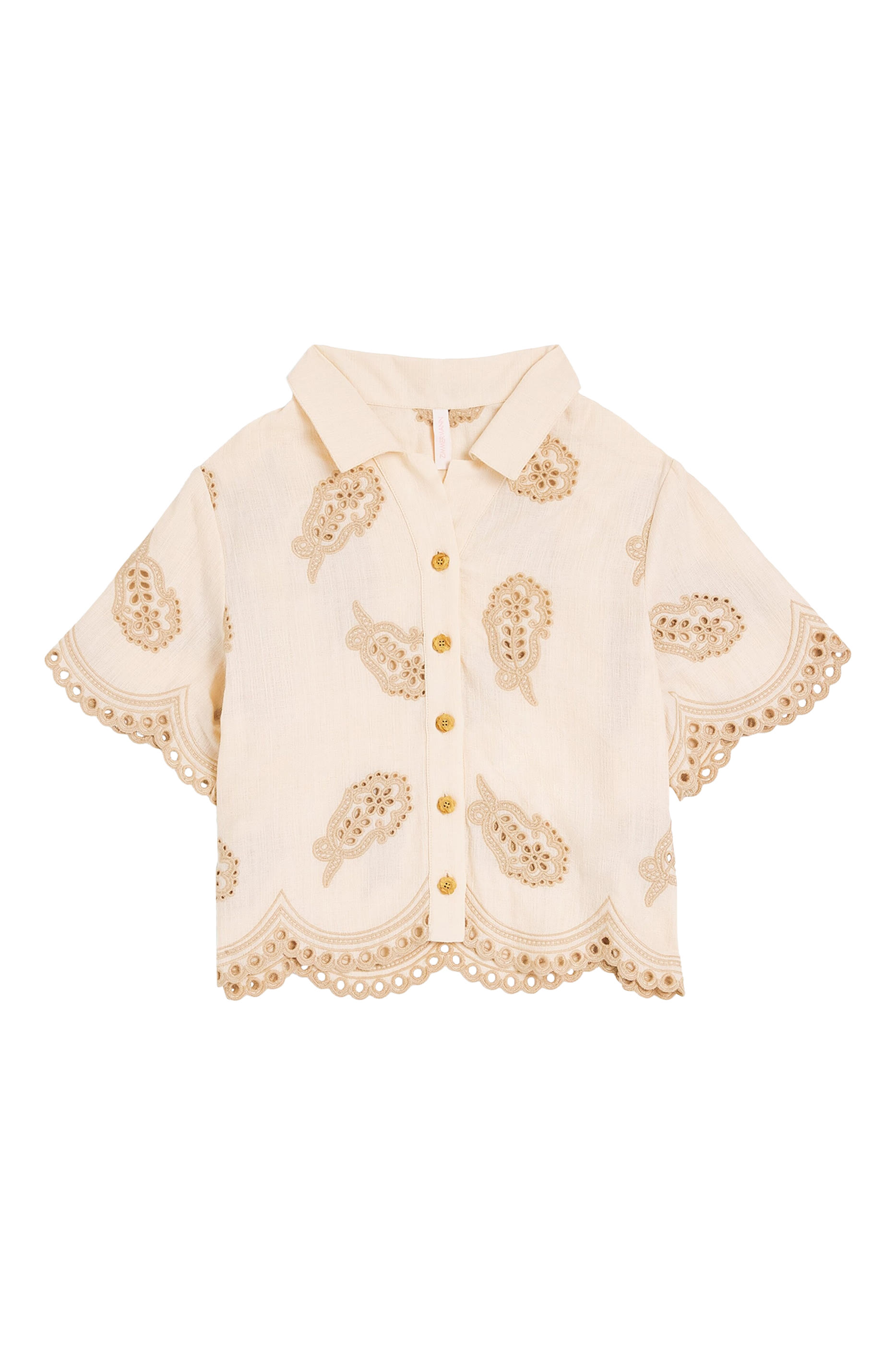Kids Cotton Embroidered Rhiannon Shirt