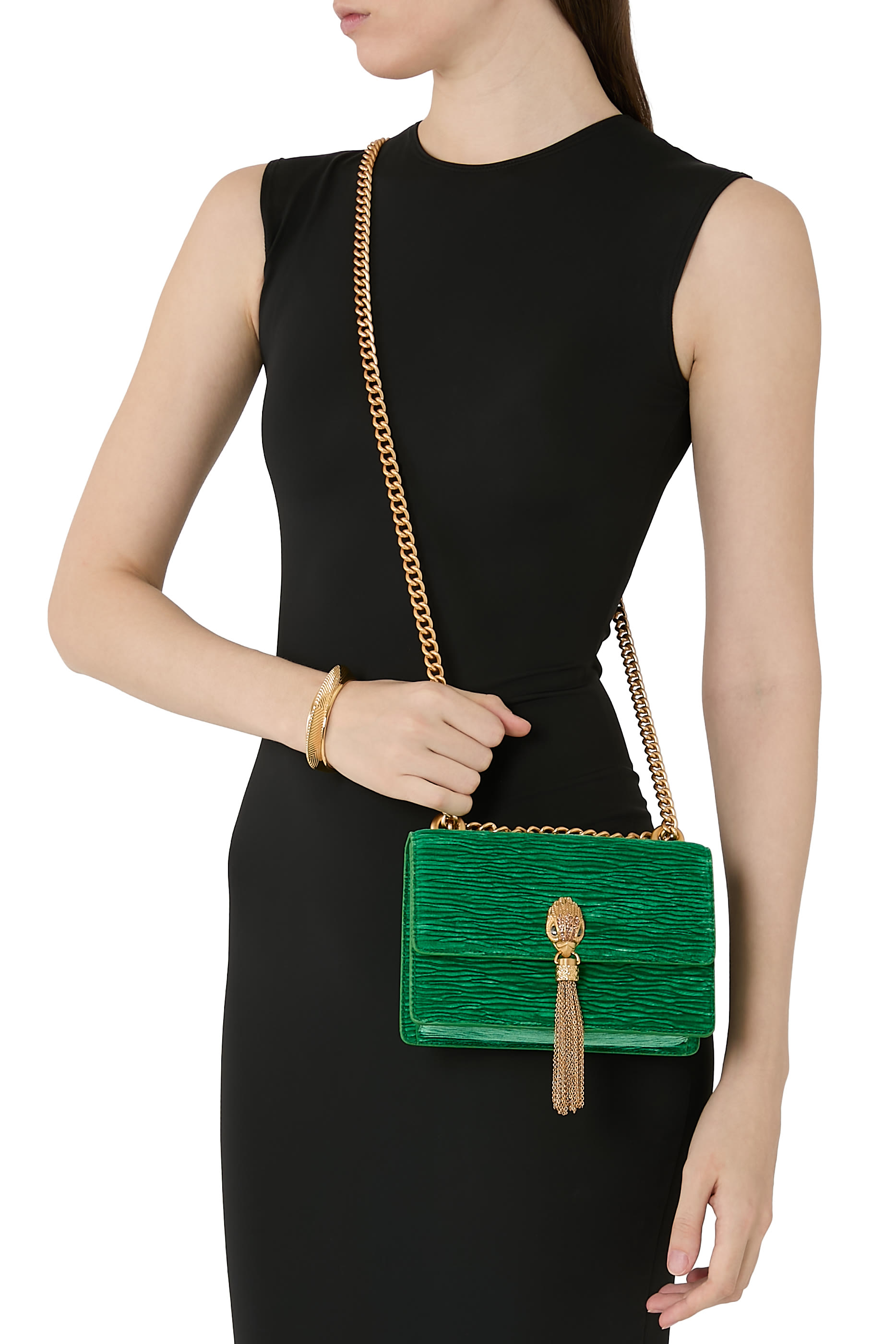 Shoreditch Velvet Crossbody Bag