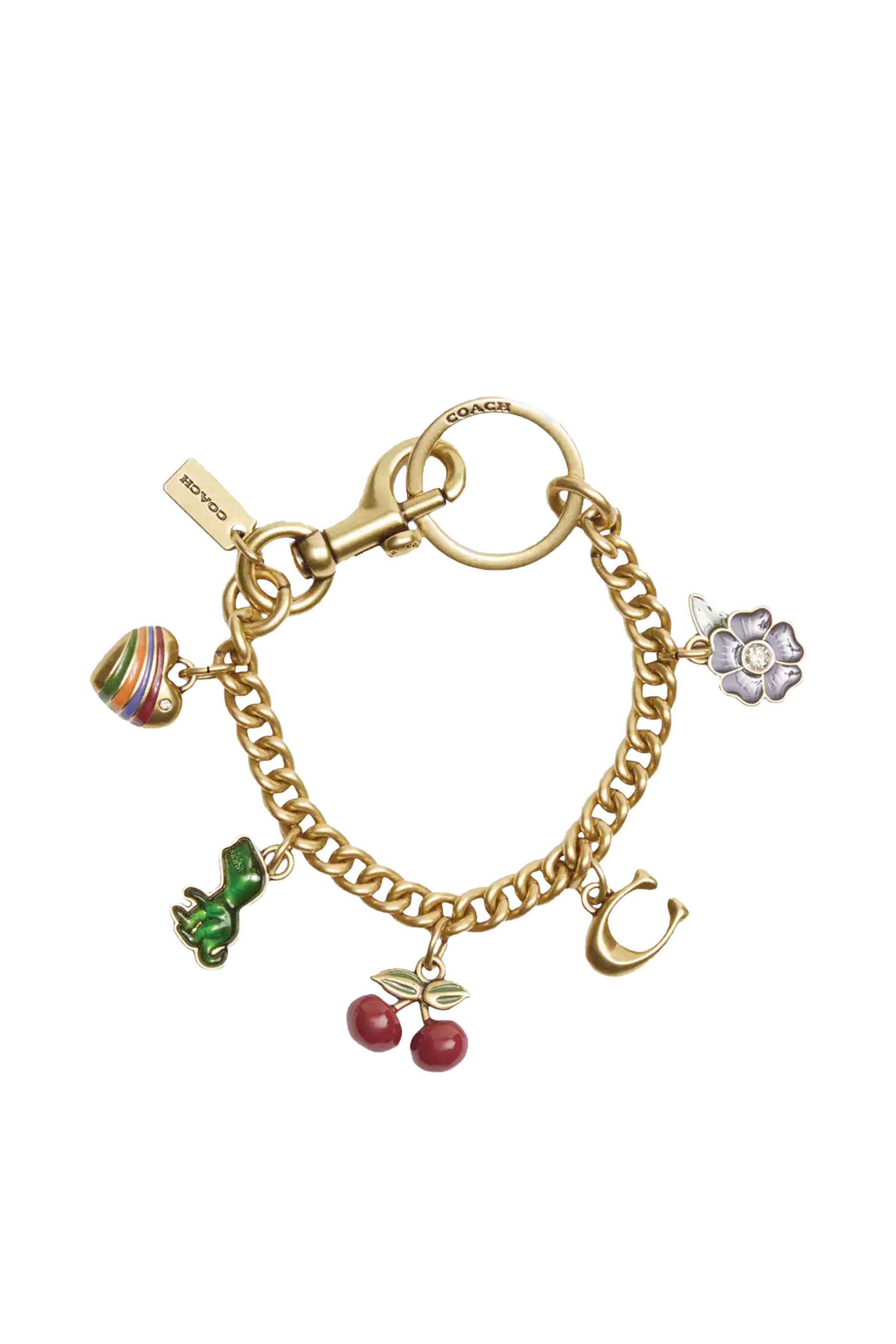 Motif Chain Bag Charm