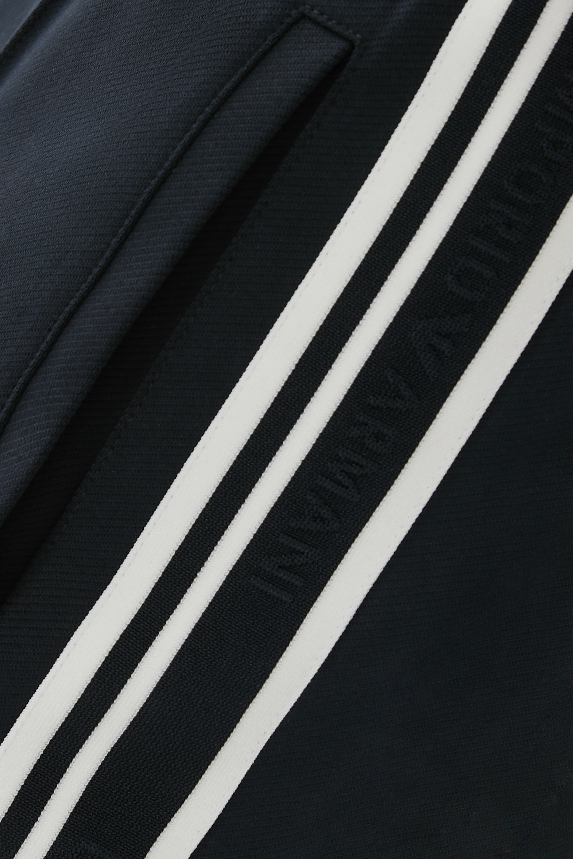 Double-Jersey Joggers with Logo Tape