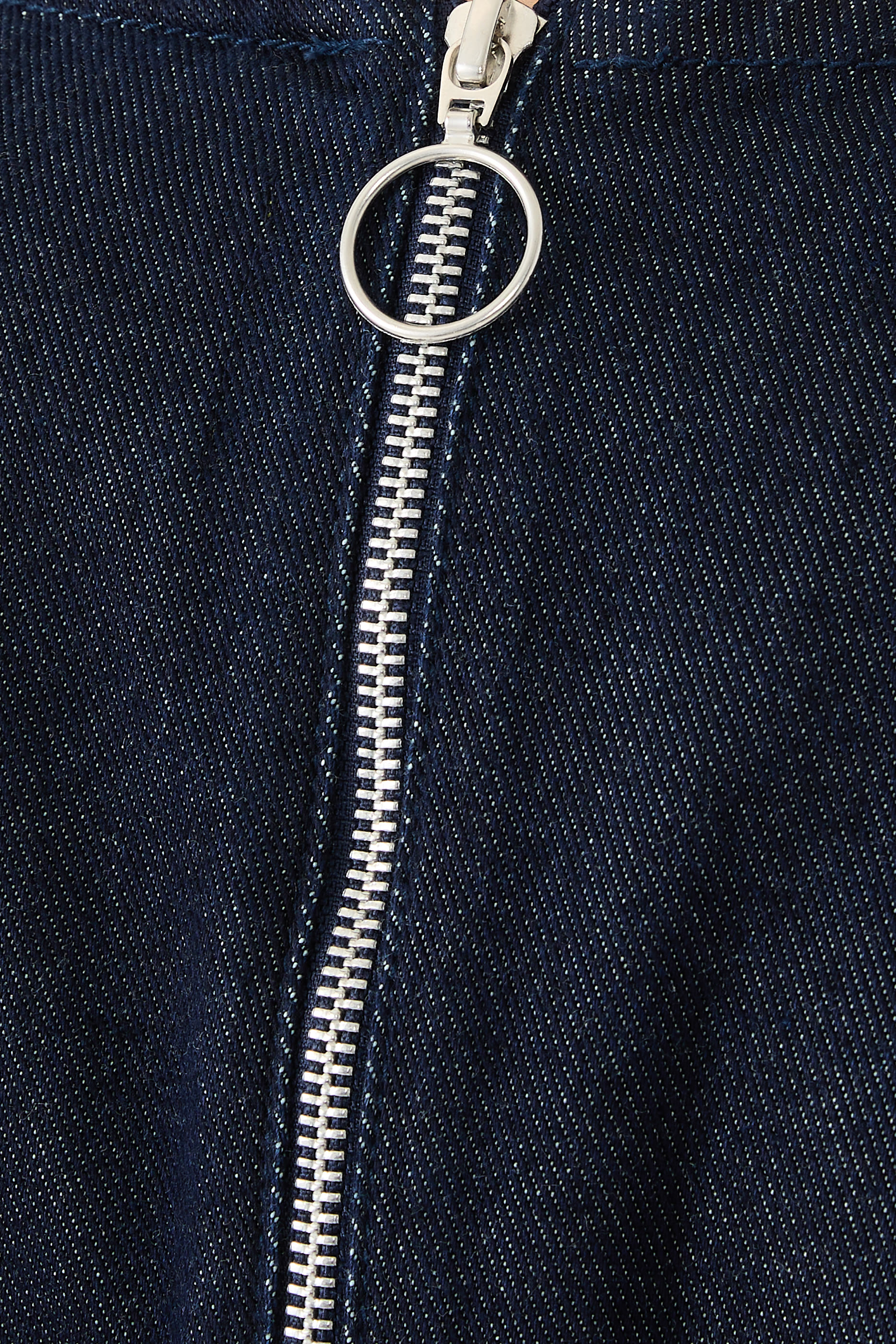 Flower Denim Cap Sleeve Top