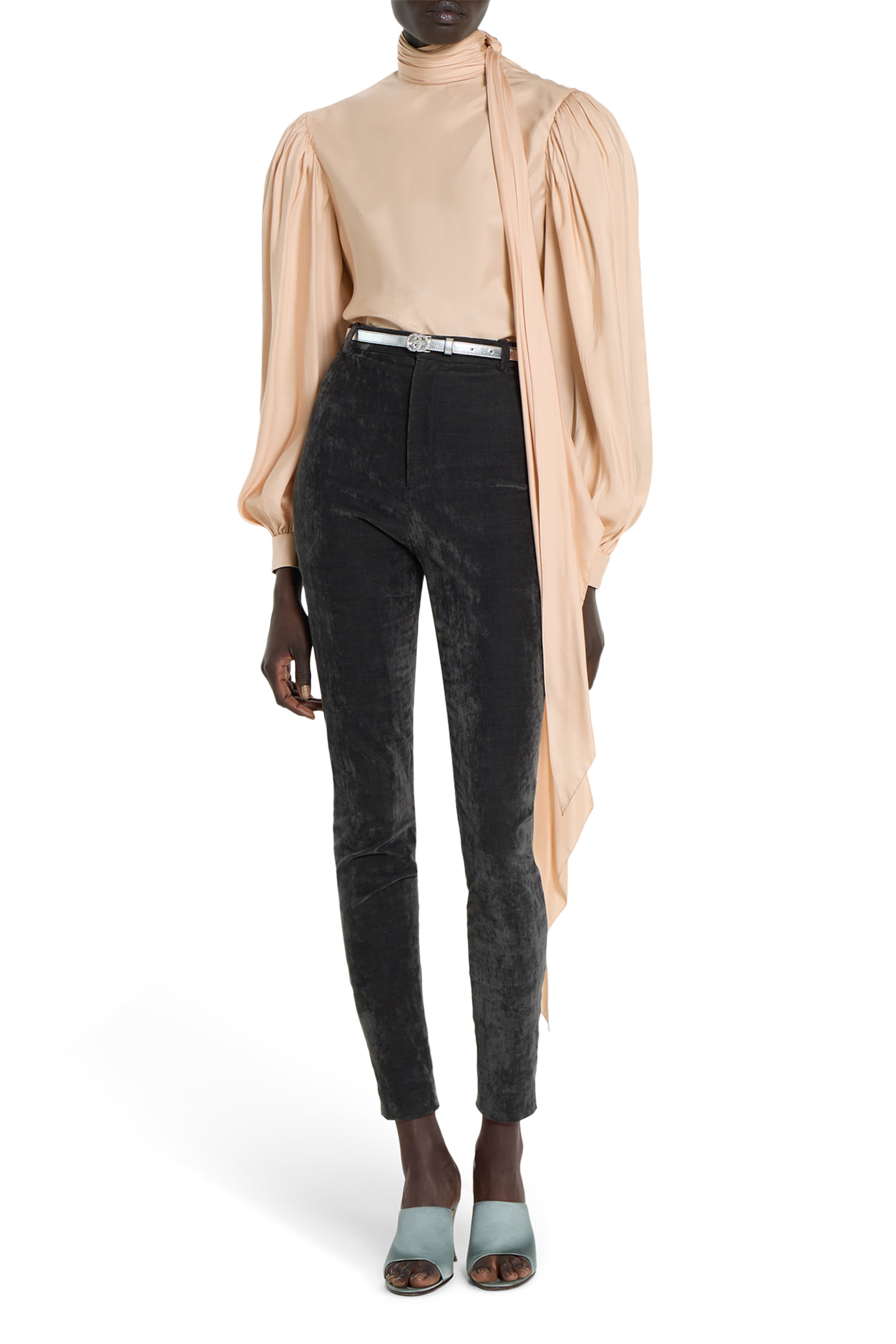 Interlocking G Buckle Thin Belt