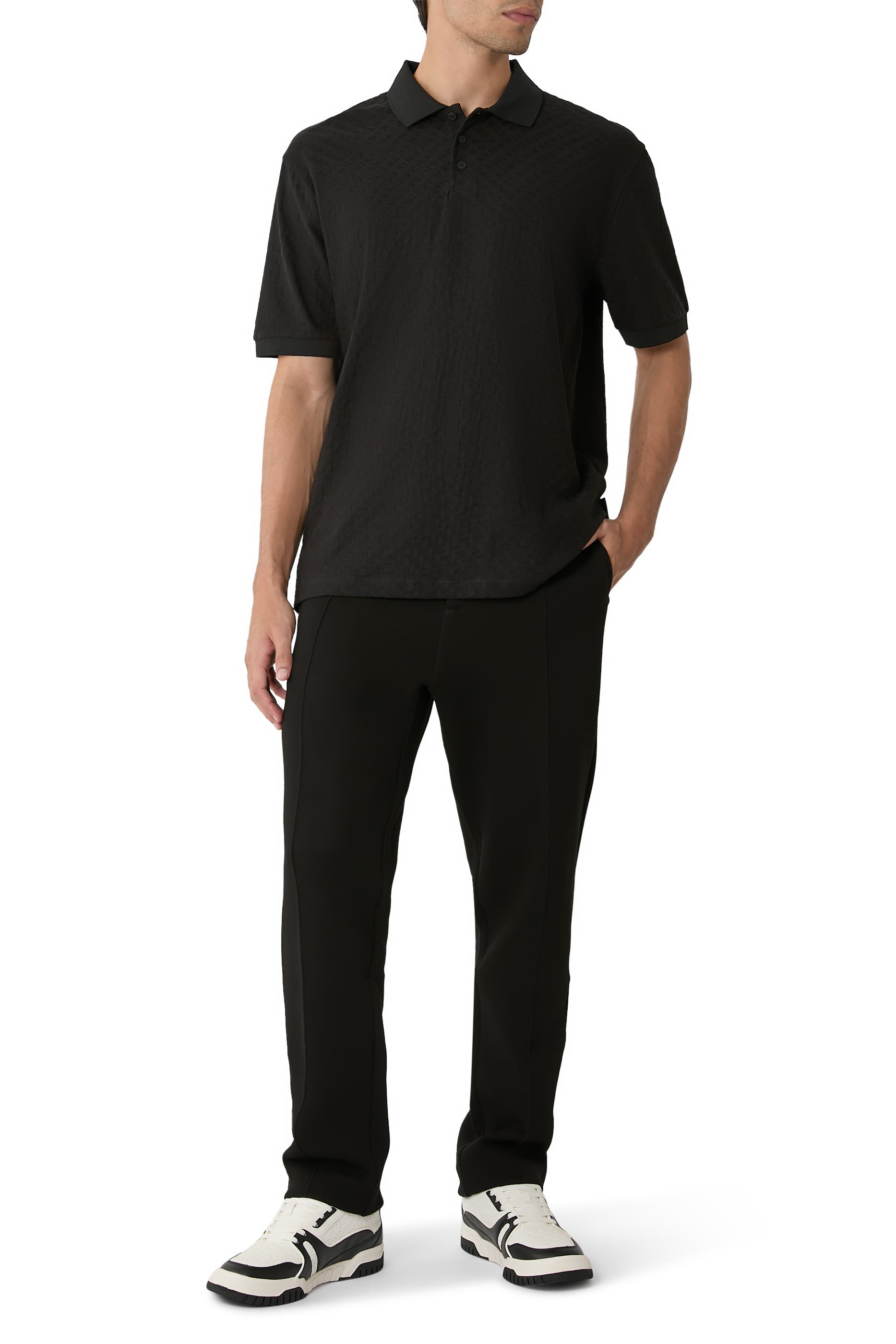 Sneakers with Contrasting Inserts