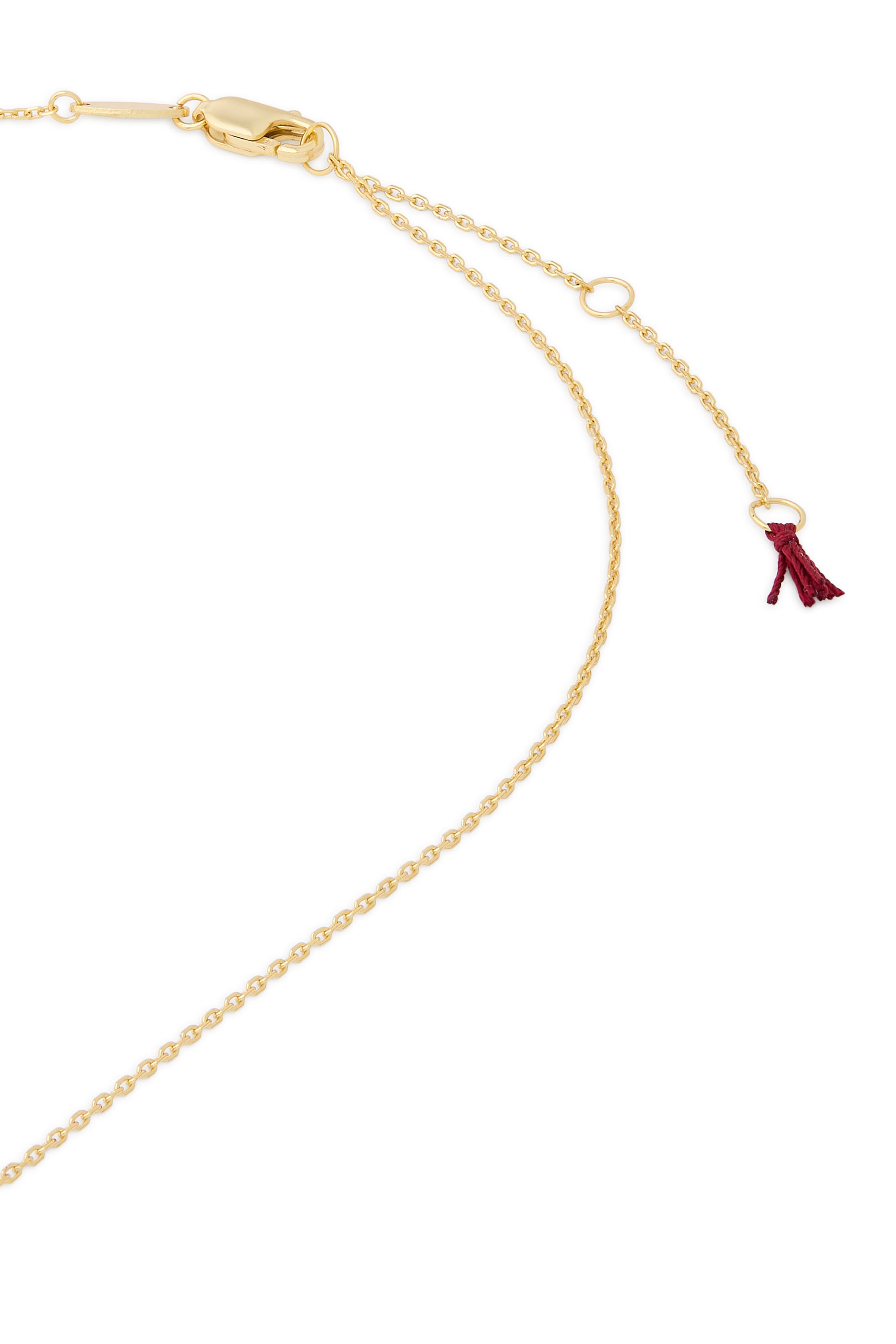 Evil Eye Pave Necklace, 14K Gold Plated Brass & Cubic Zirconia