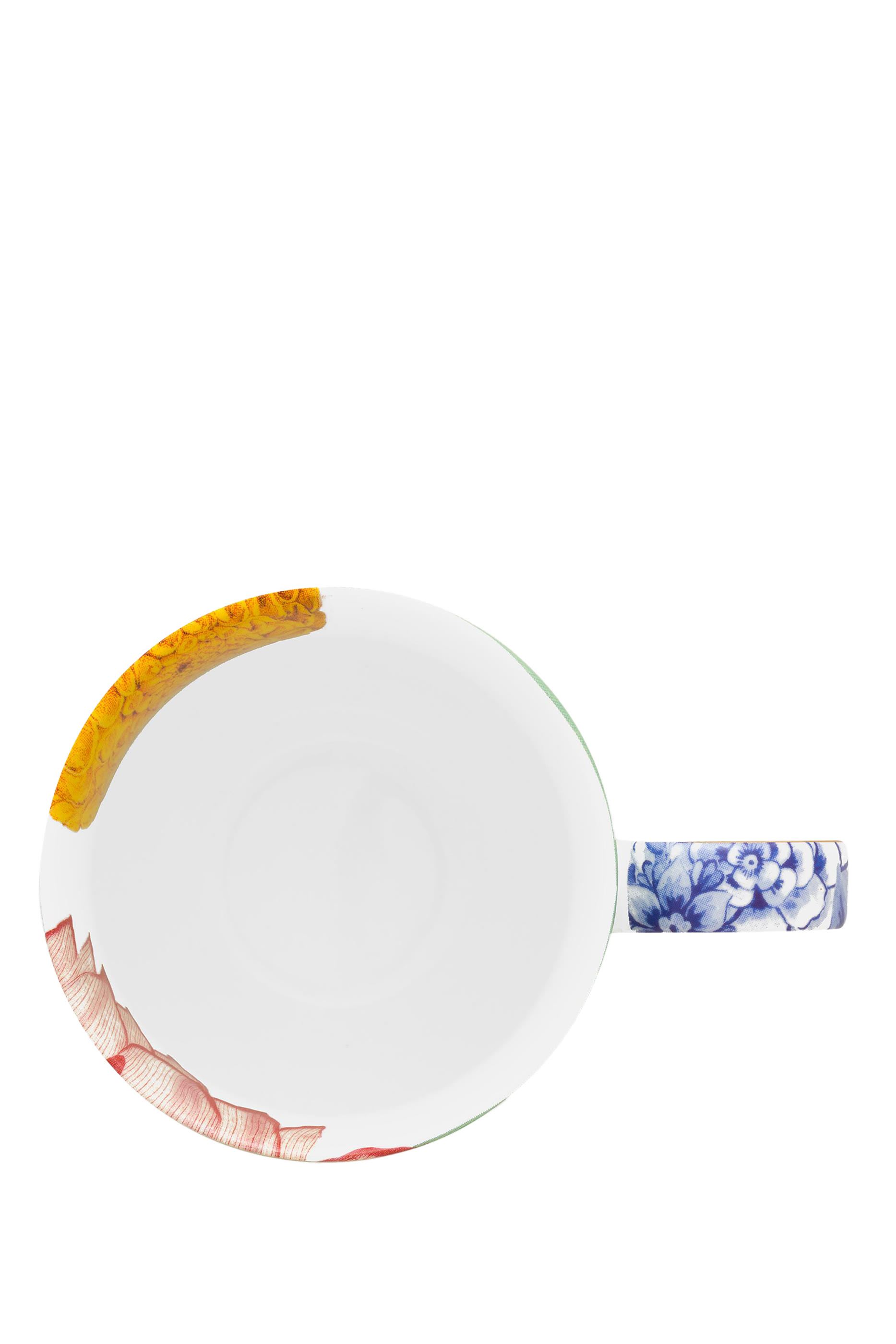 Royal Flowers Large Mug