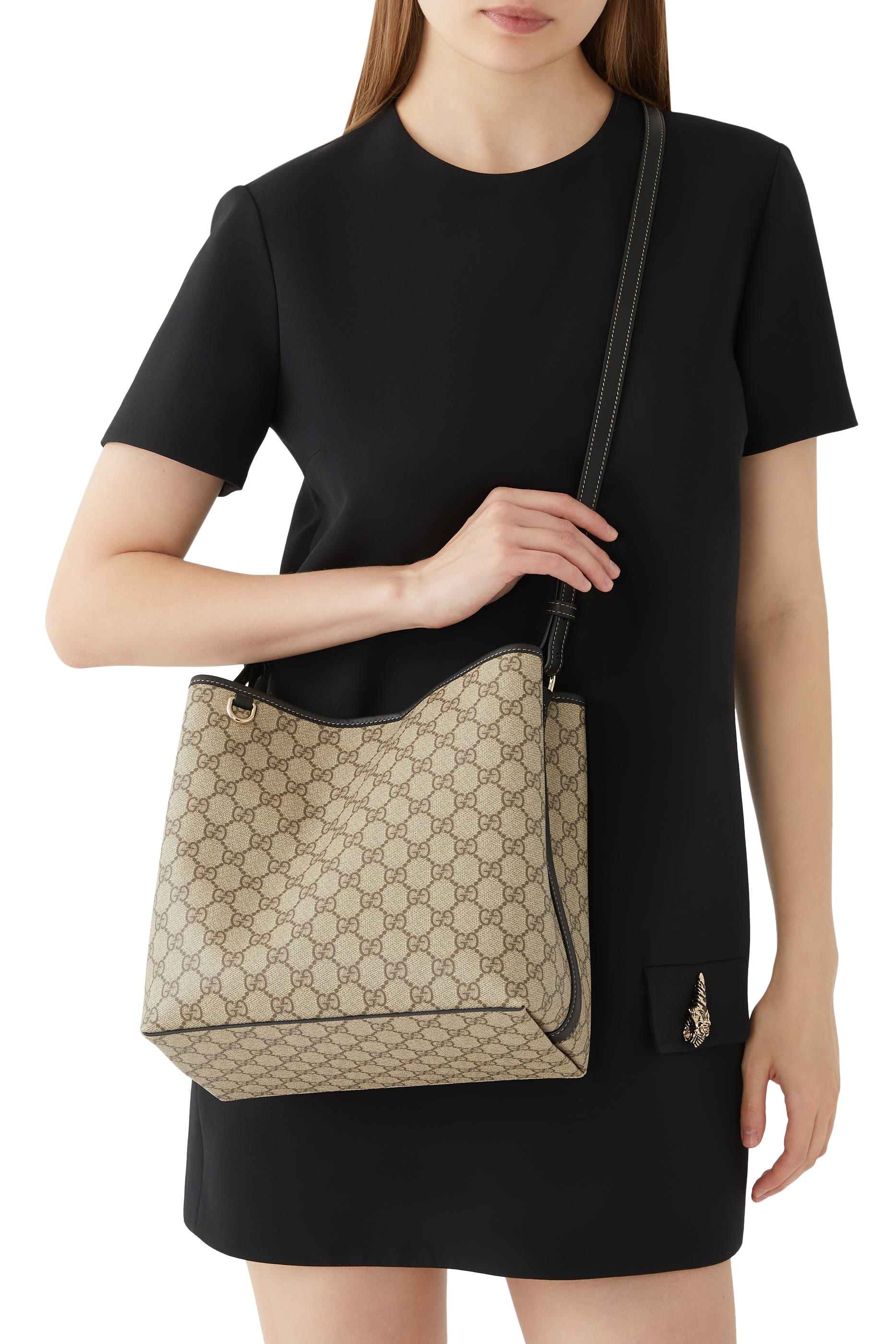 GG Emblem Small Shoulder Bag