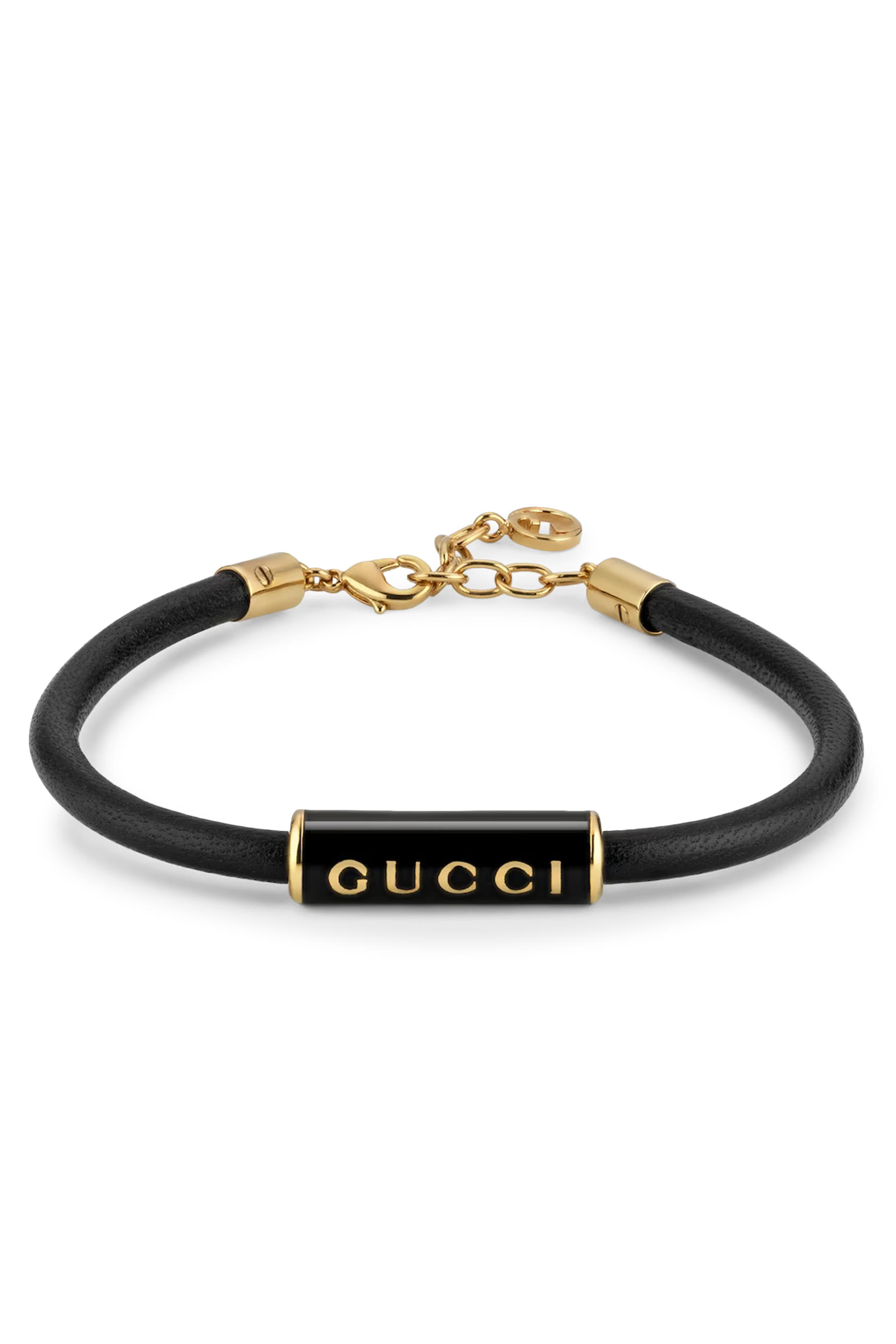 Logo Leather Bracelet 