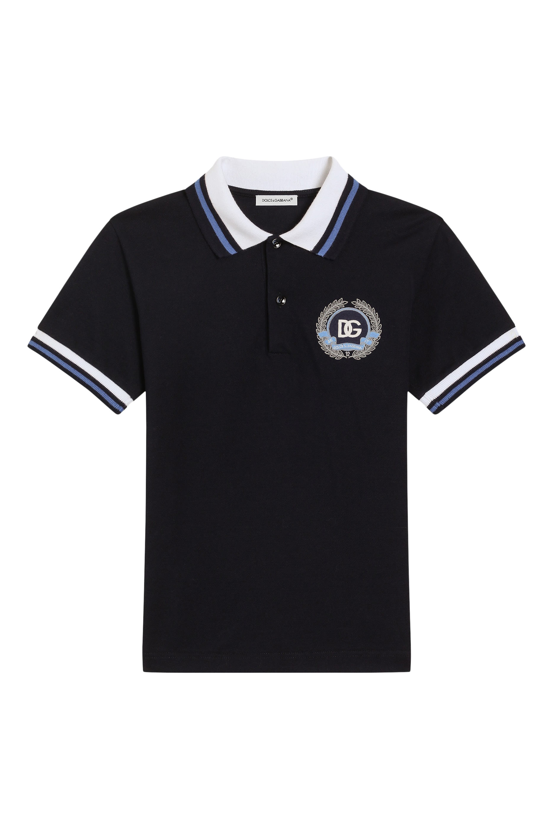 Kids Cotton Pique Polo Shirt