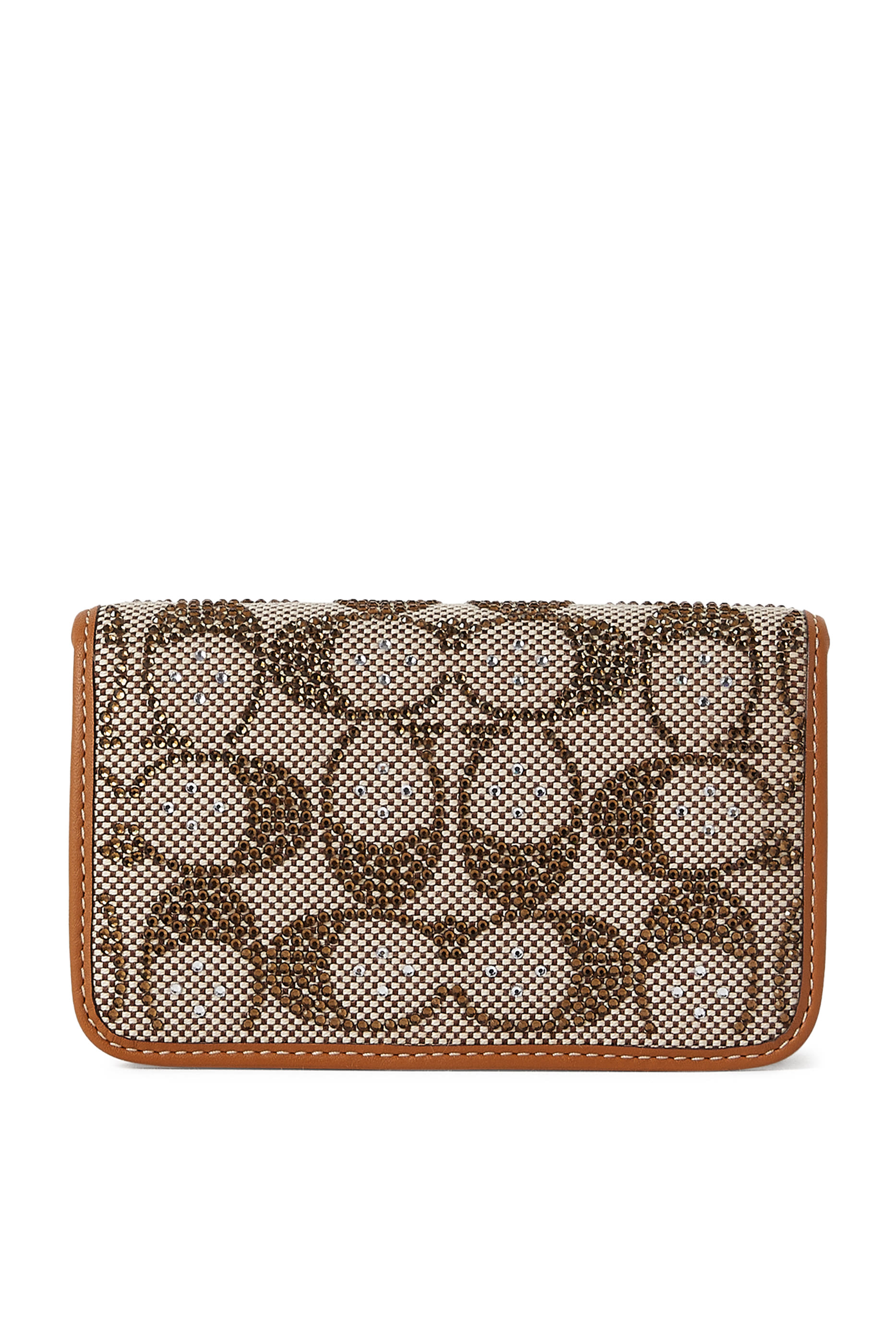 Crystal Signature Jacquard Slim Card Case