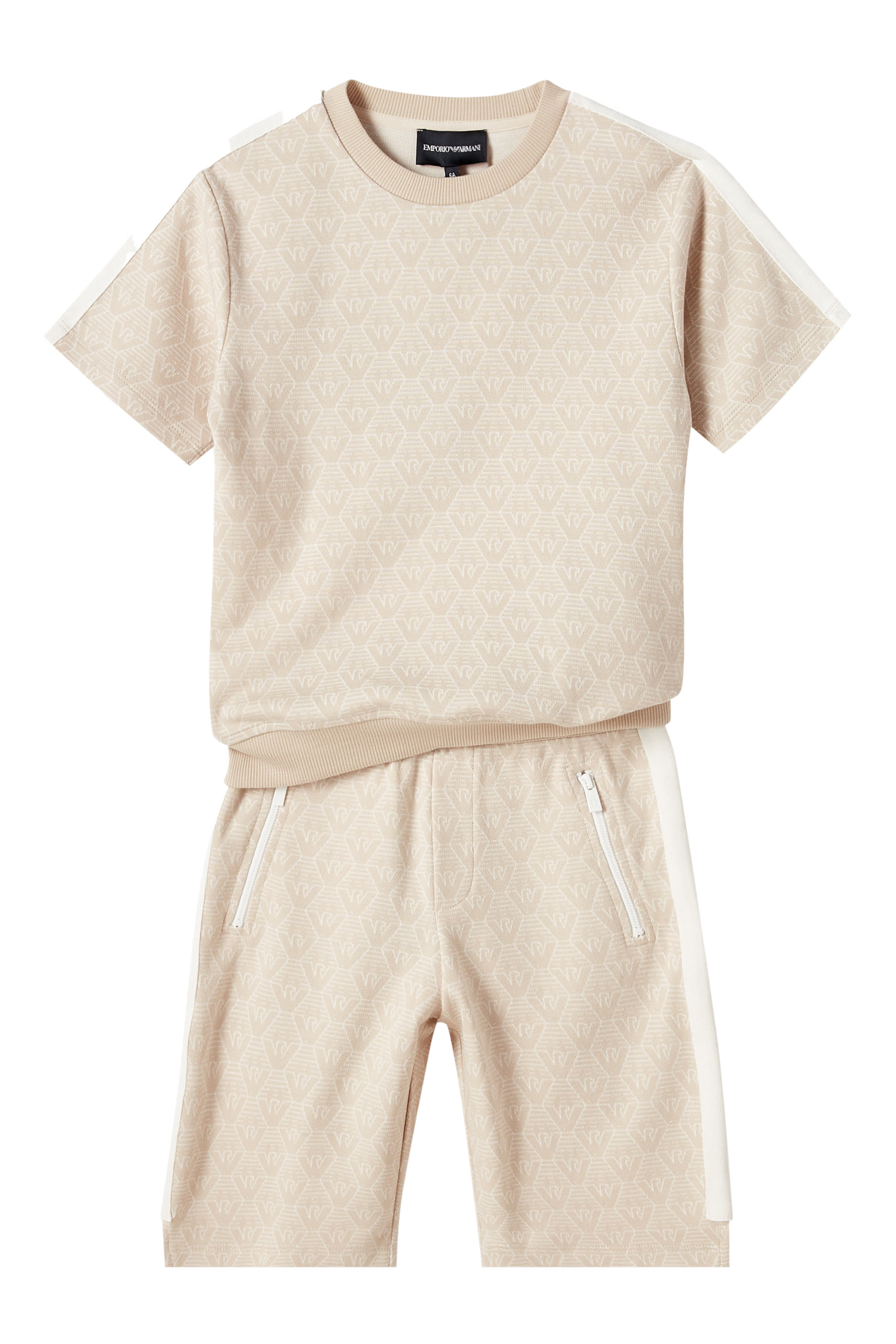 Kids All-Over Eagle Print Shorts