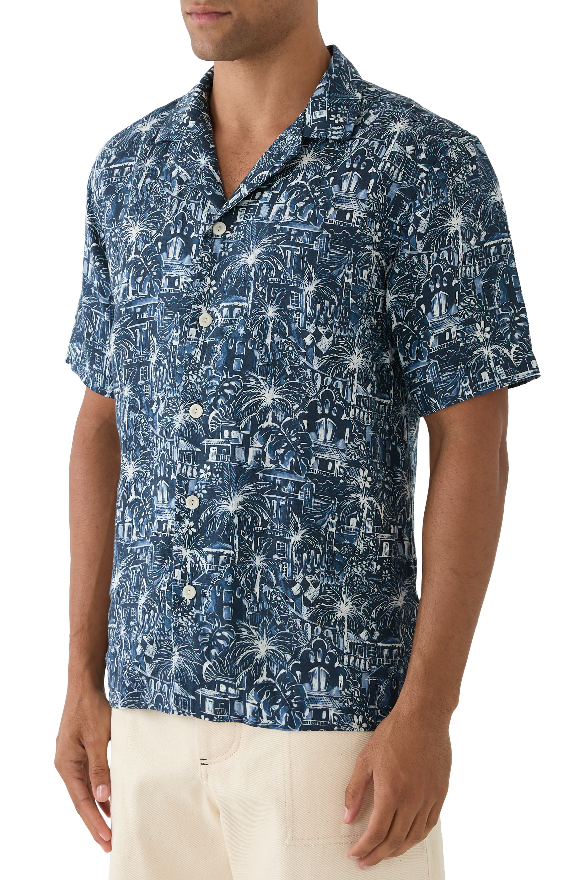 Floral Print Resort Shirt