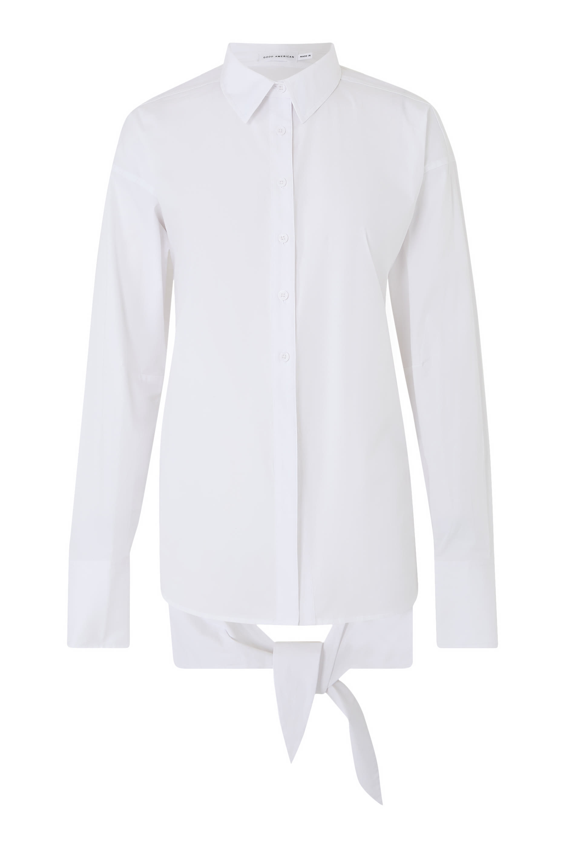  Poplin Tie Back Shirt