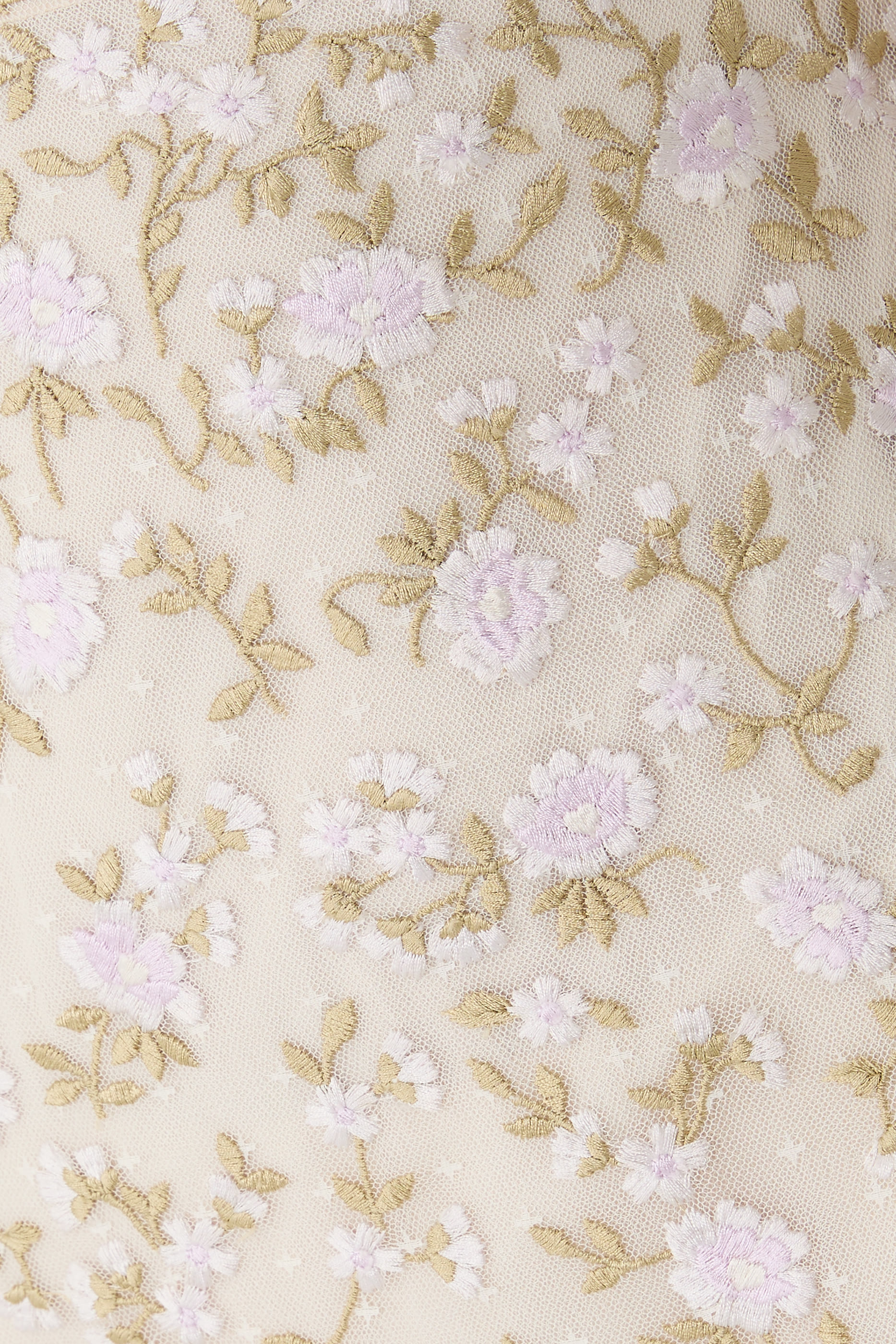 Lea Ditsy Floral Evening Dress