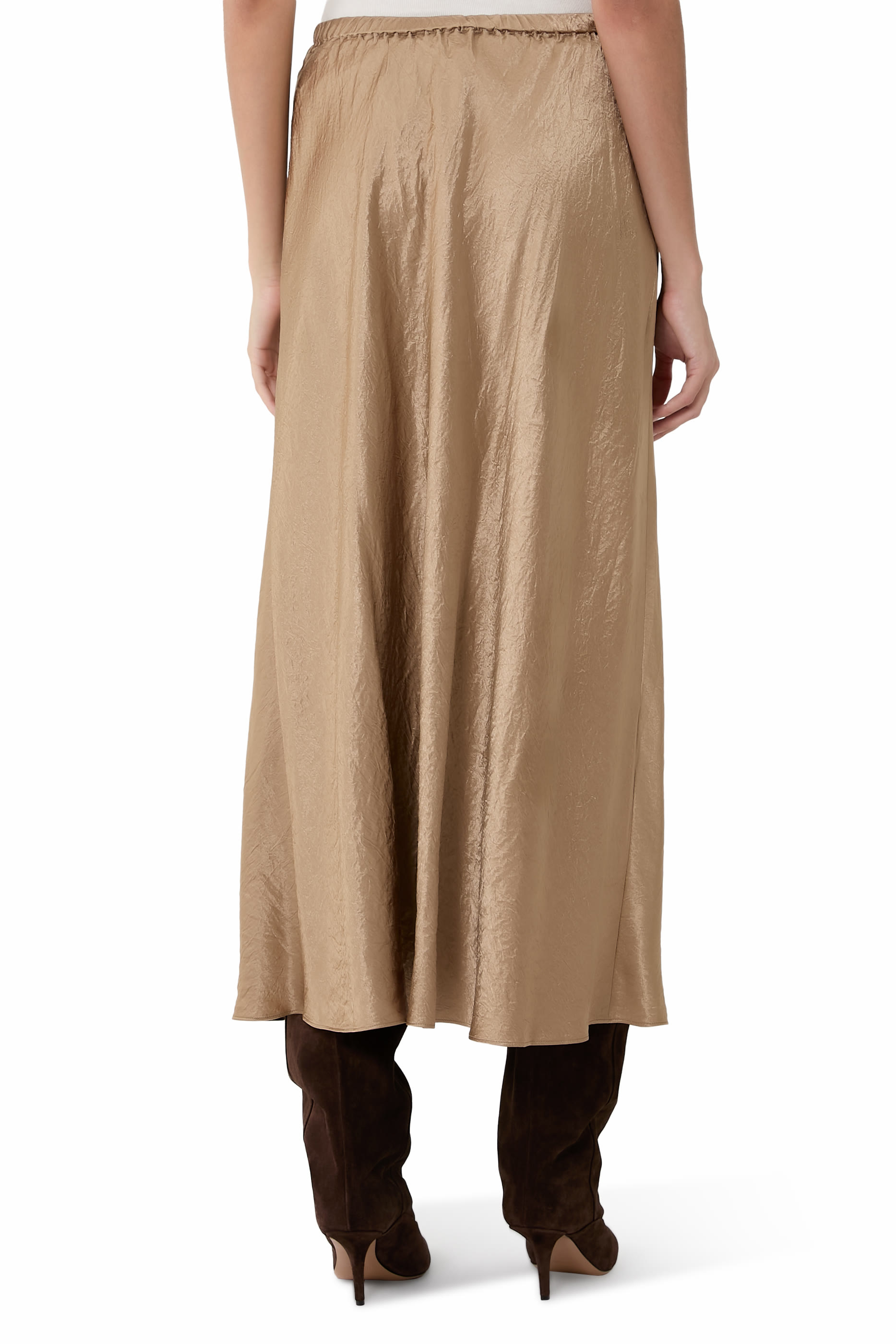 Organic Linen Bias Skirt