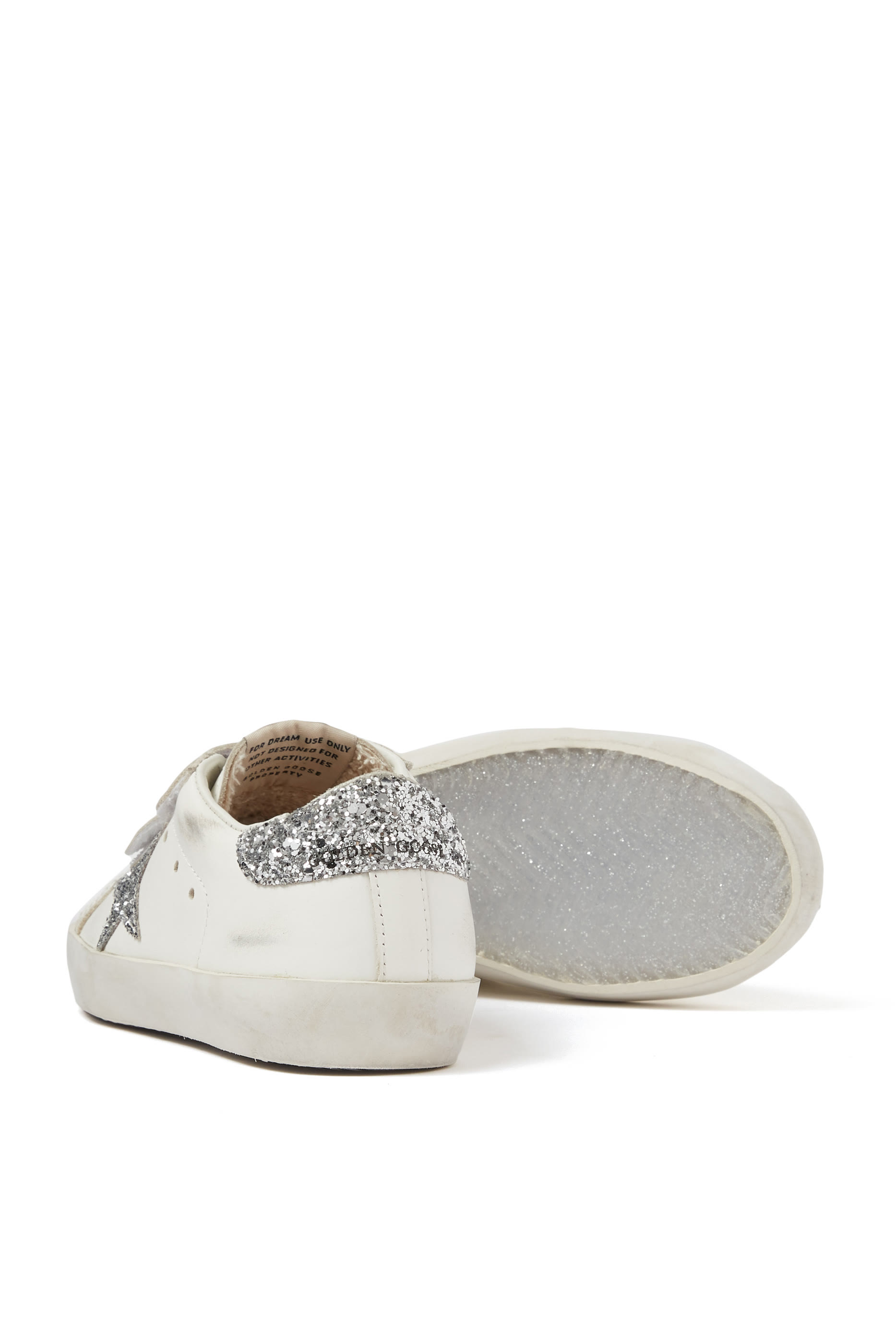 Kids Old School Leather Sneakers