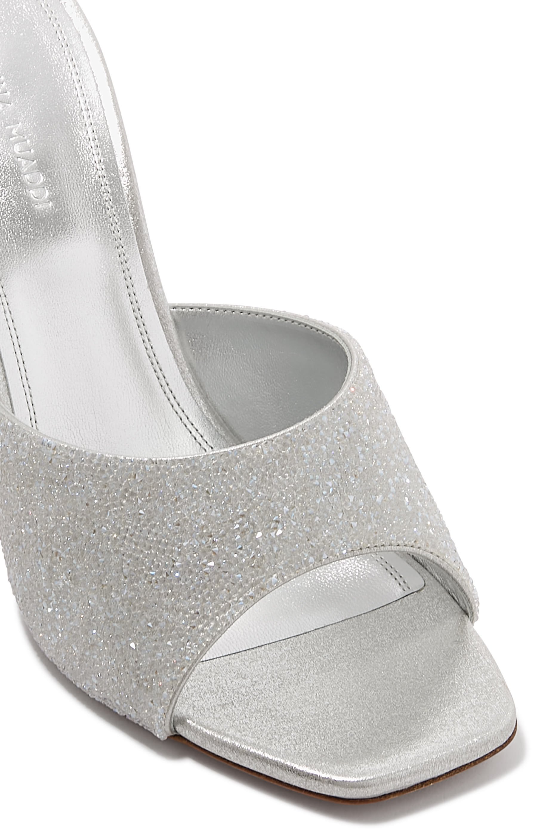  Lupita 95 Chunky Heeled Open-Toed Mules