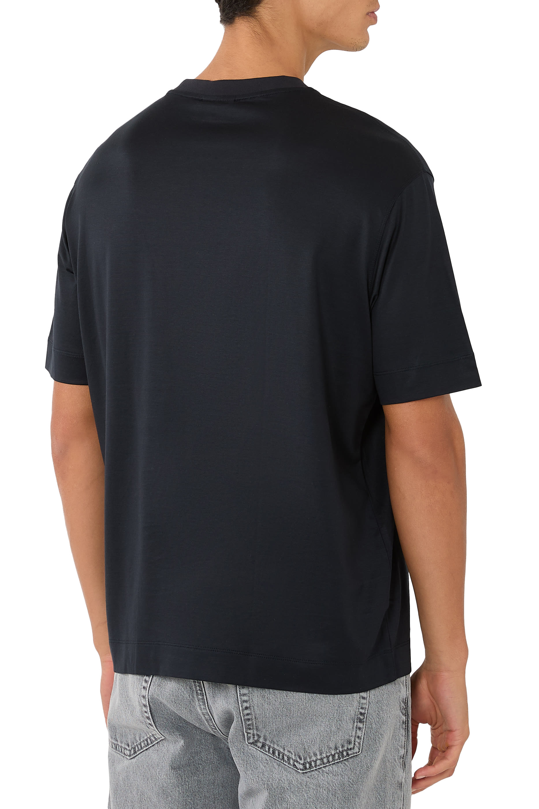 Logo Patch Pocket Regular Fit T-Shirt