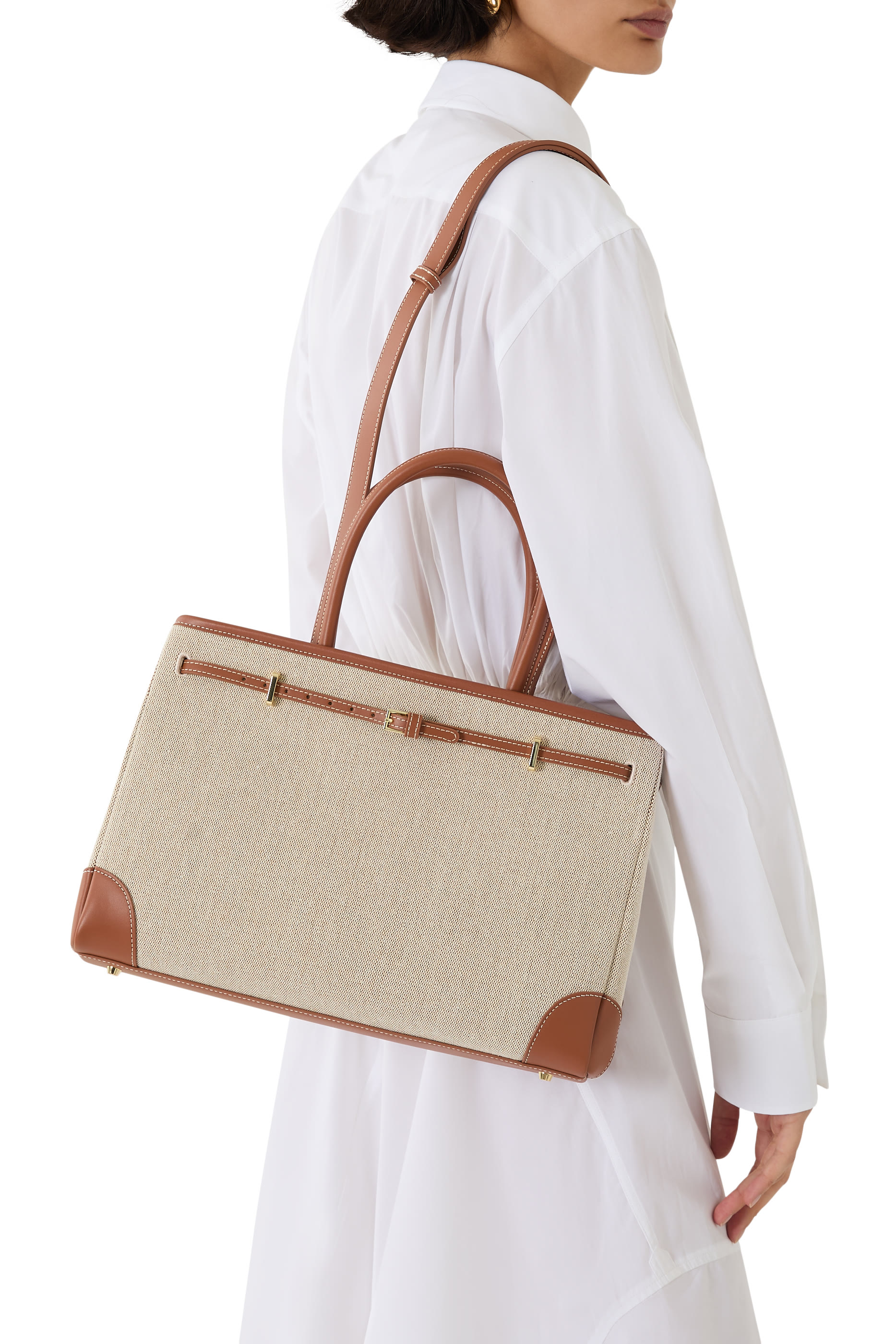 Canvas Book Tote Bag