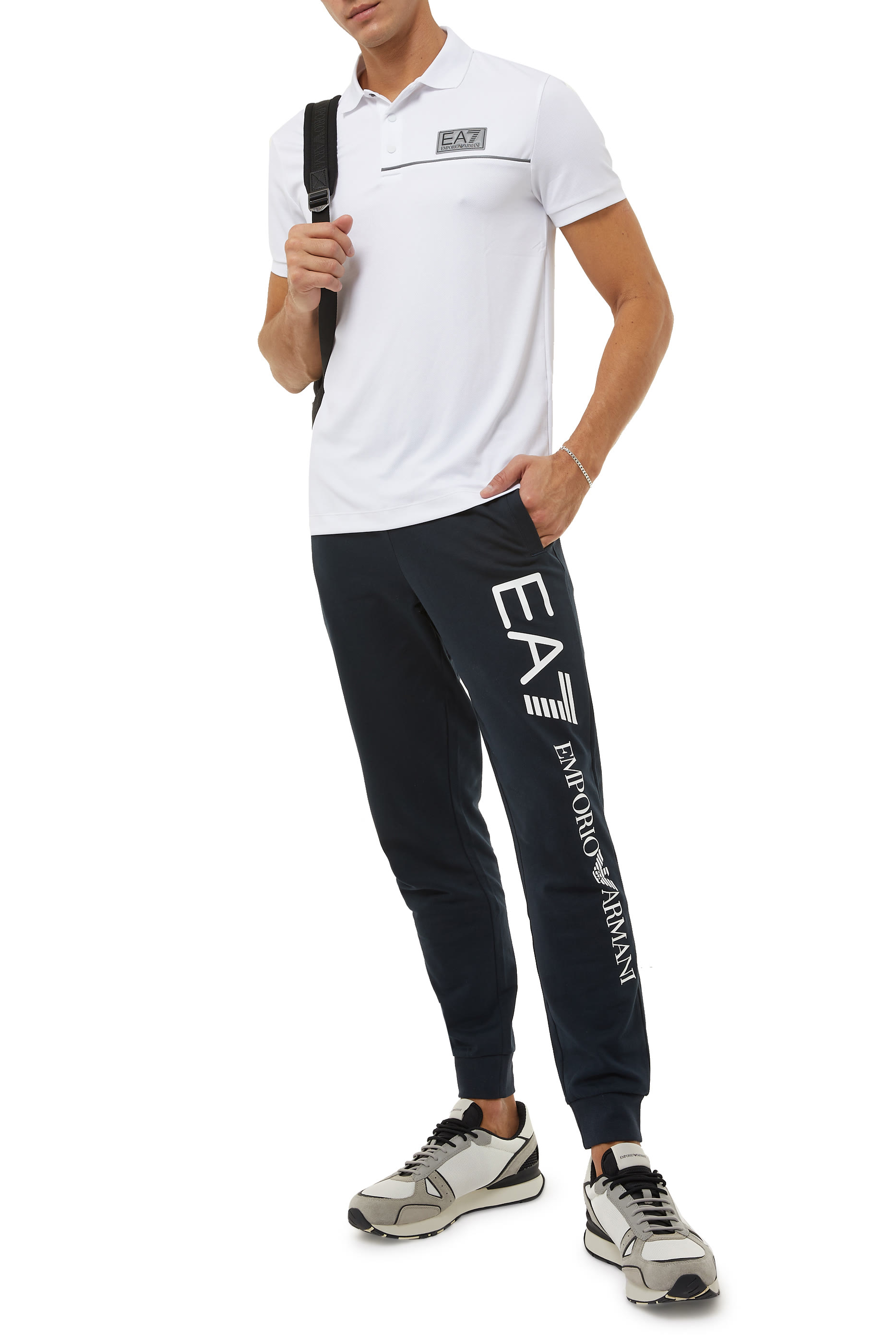 EA7 Logo Train Series Sweatpants