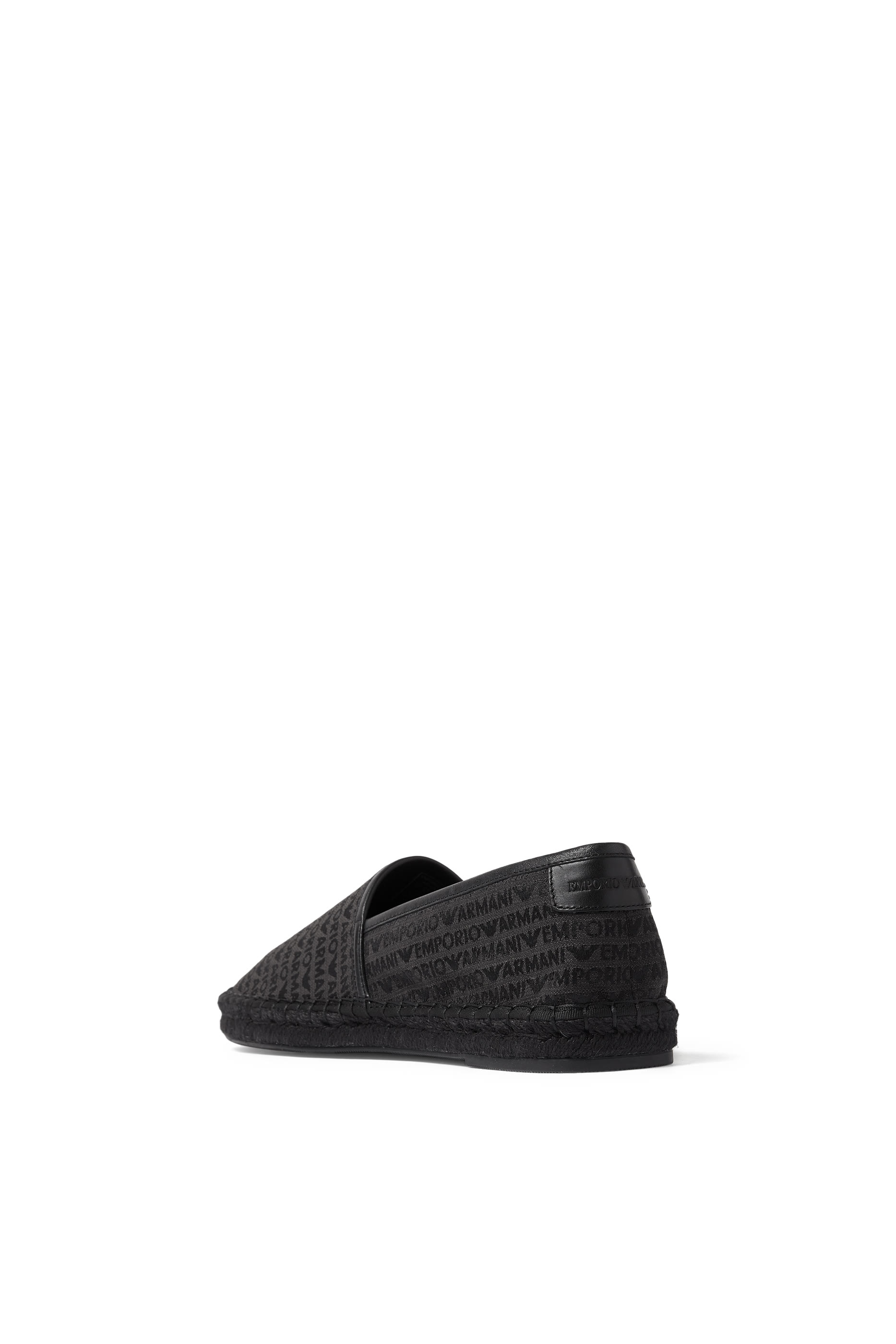 All-Over Logo Lettering Jacquard Espadrilles