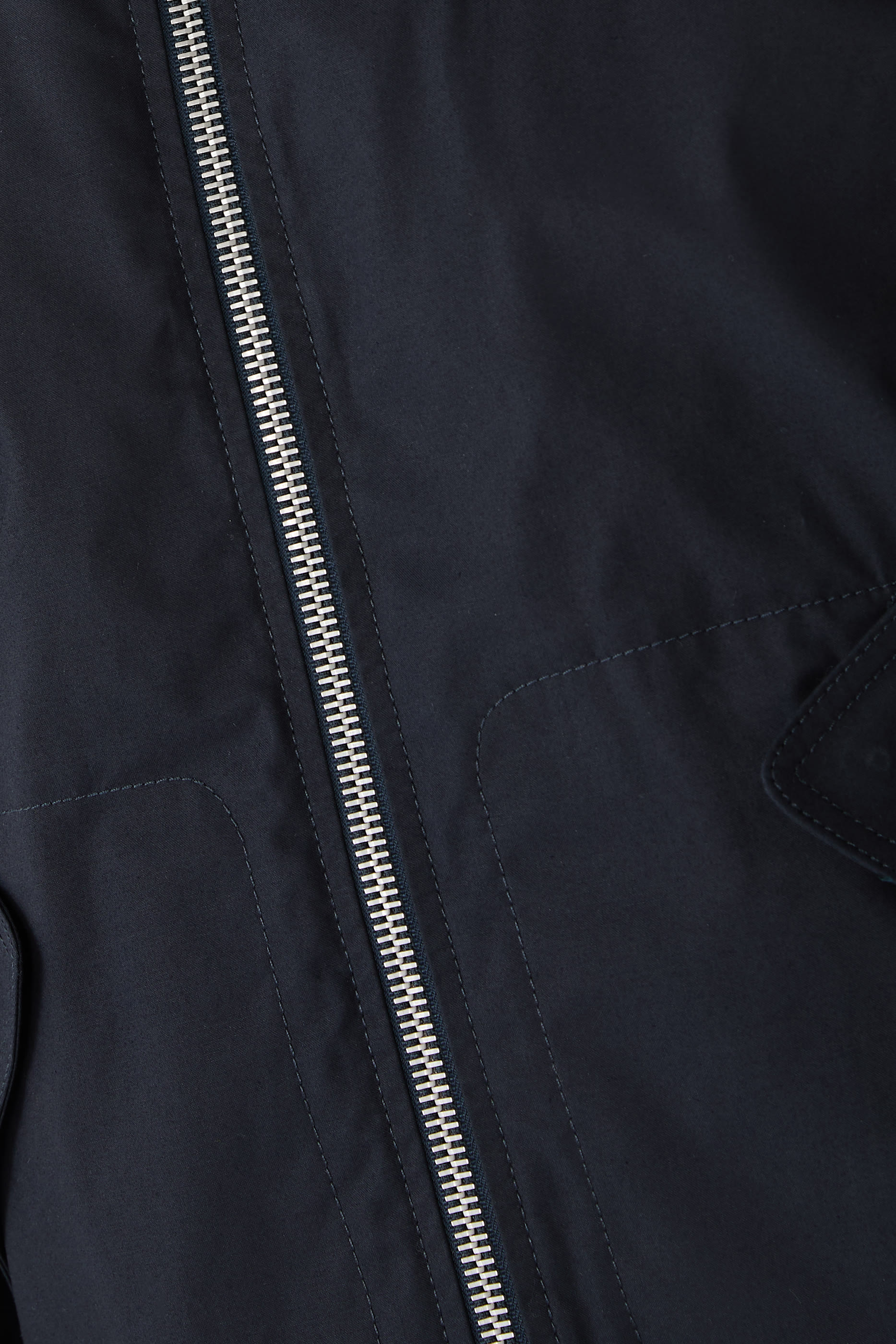 Cotton Zip-Up Jacket 