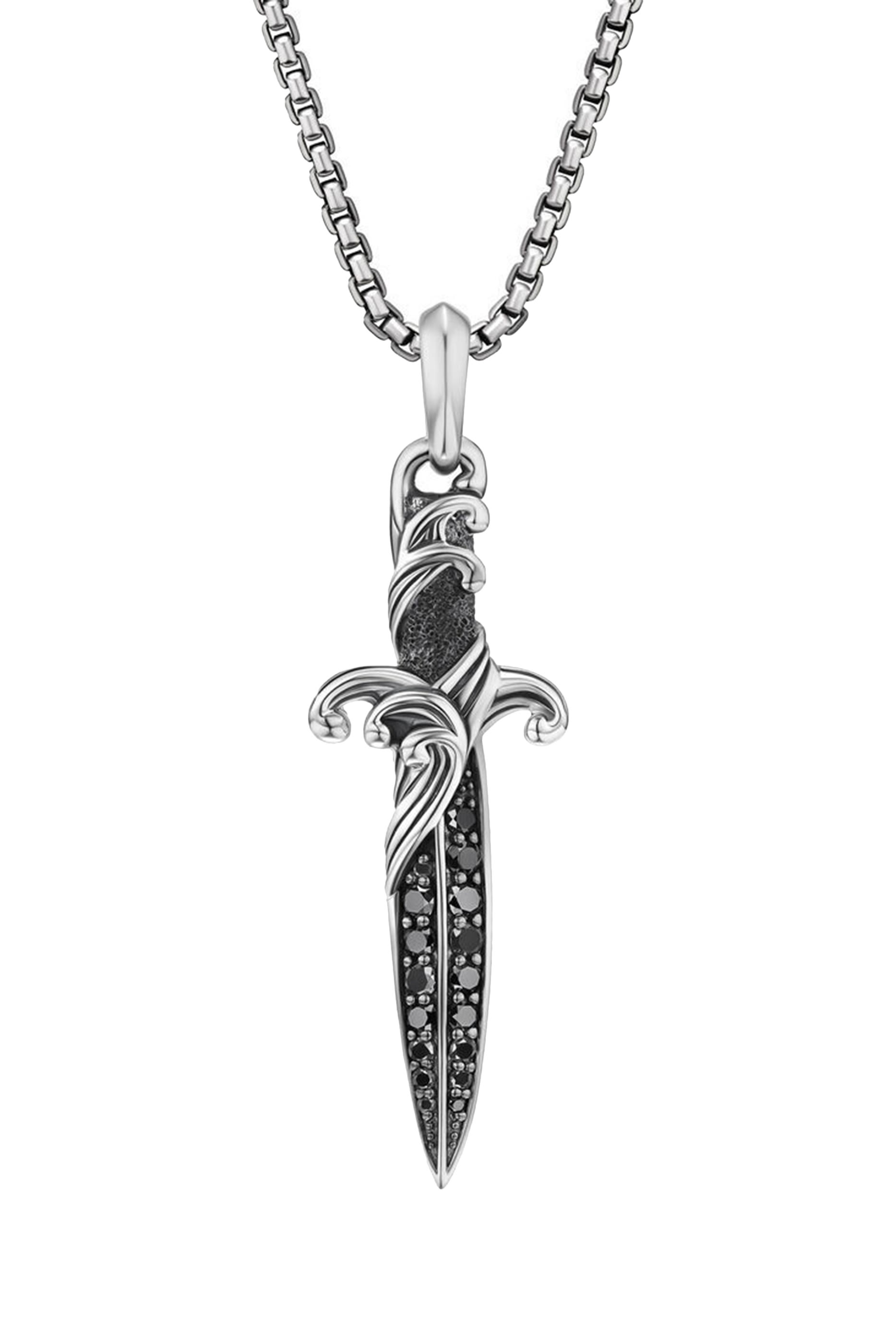 	SS Waves Dagger Black Diamond Amulet