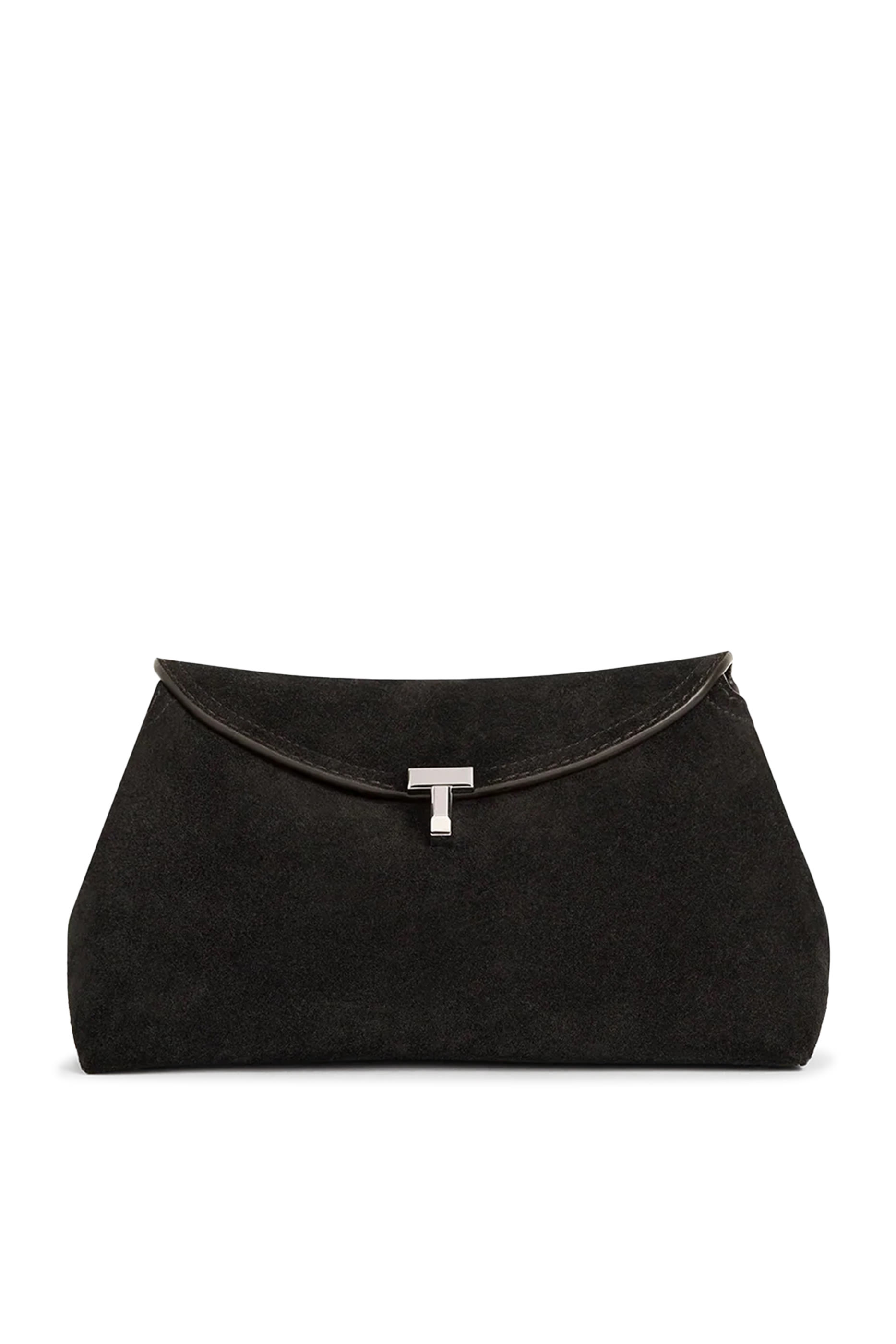 T-Lock Suede Clutch 