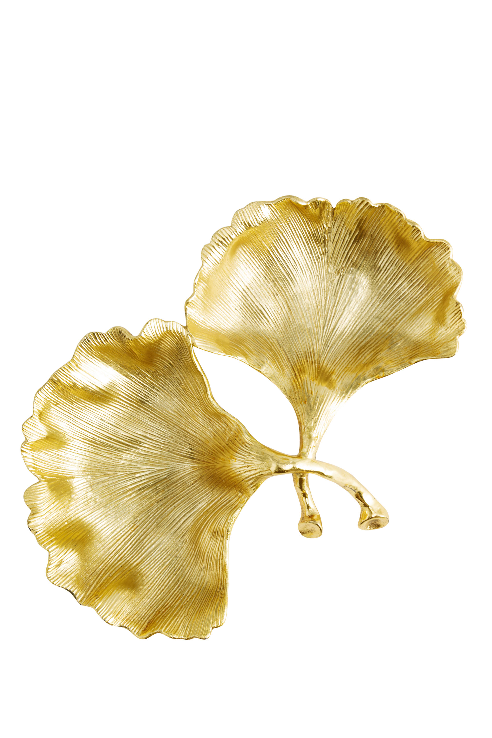 New Leaves Ginkgo Double Compartment Dish