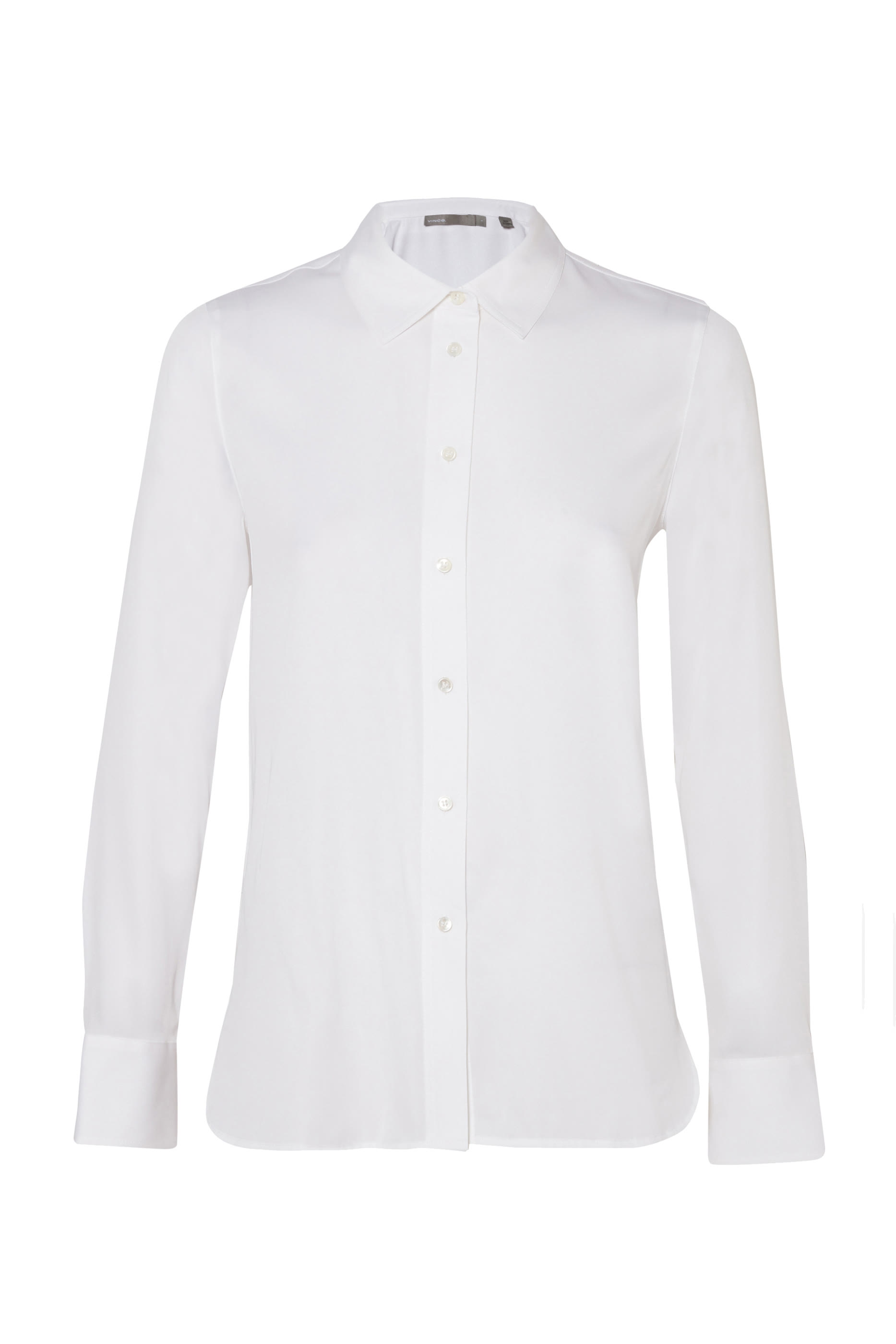 Slim-Fit Silk Blouse